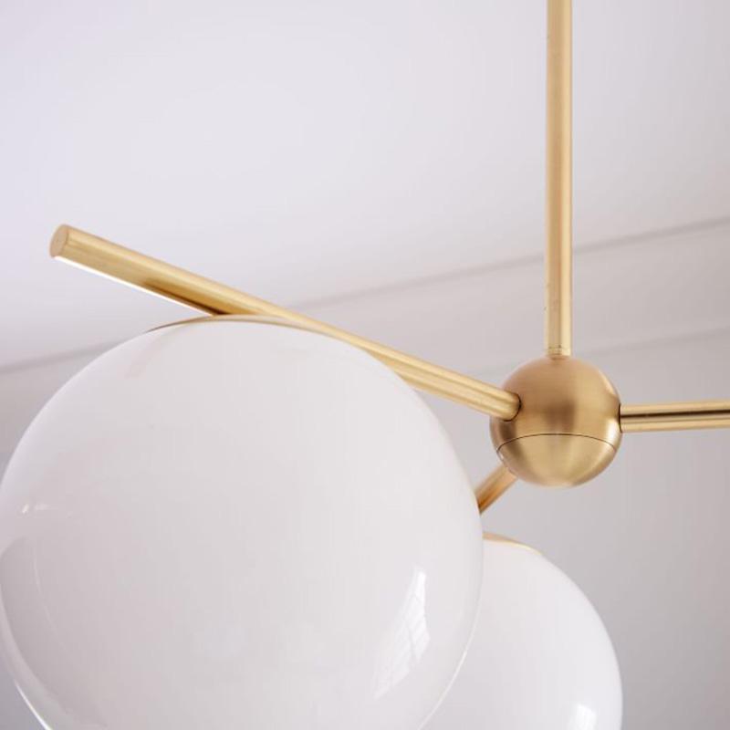 Sphere & Stem Chandelier - Letslighting