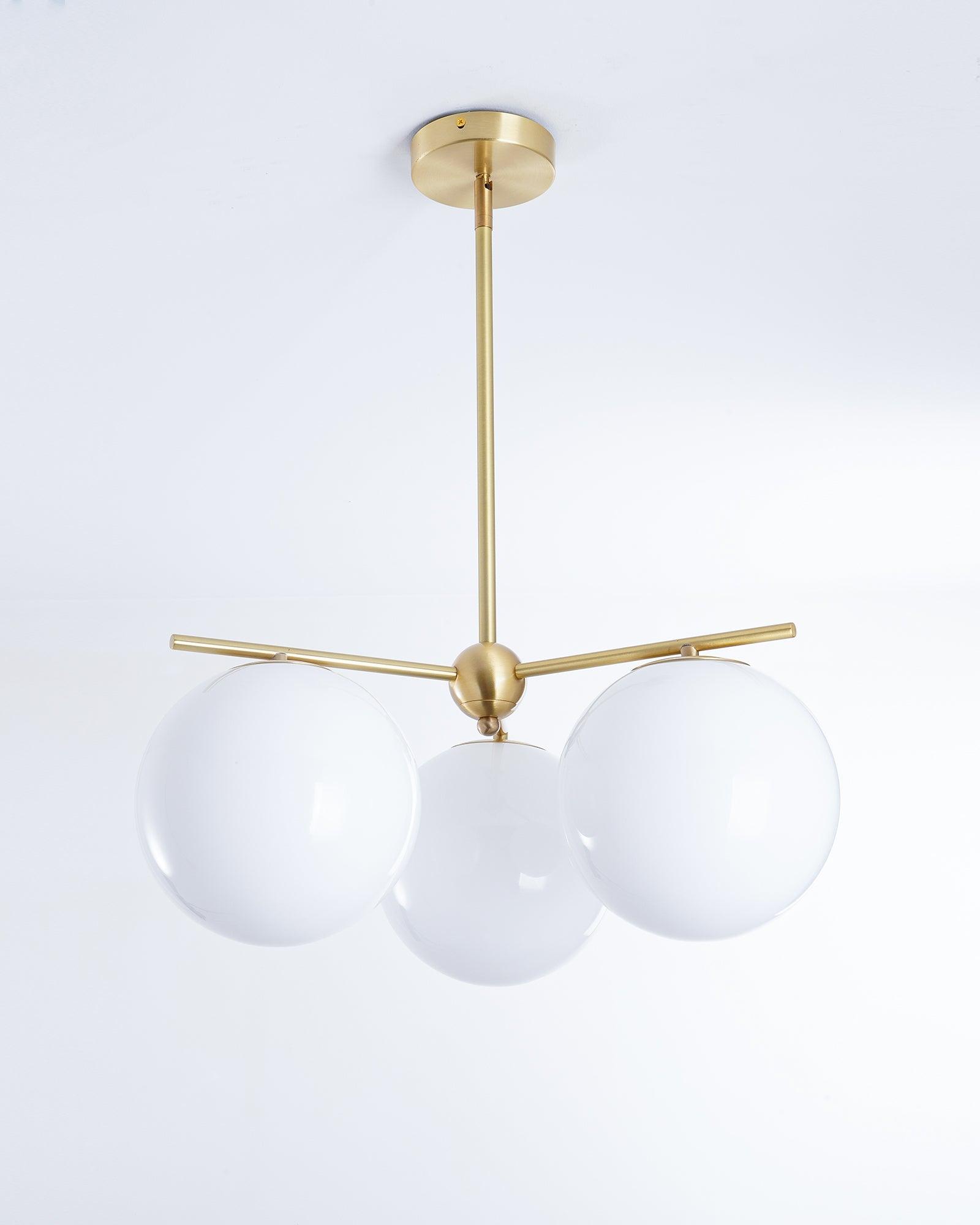 Sphere & Stem Chandelier - Letslighting
