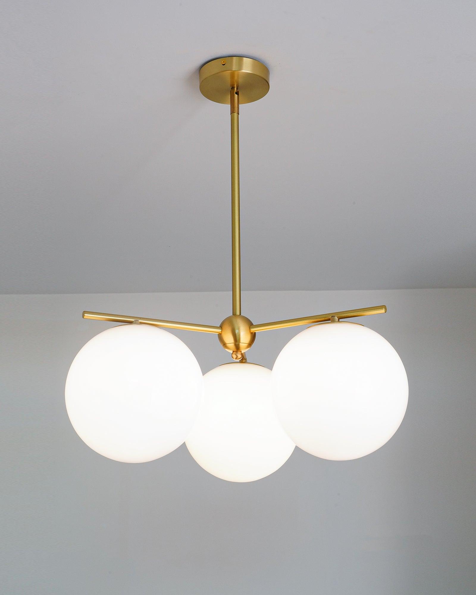 Sphere & Stem Chandelier - Letslighting