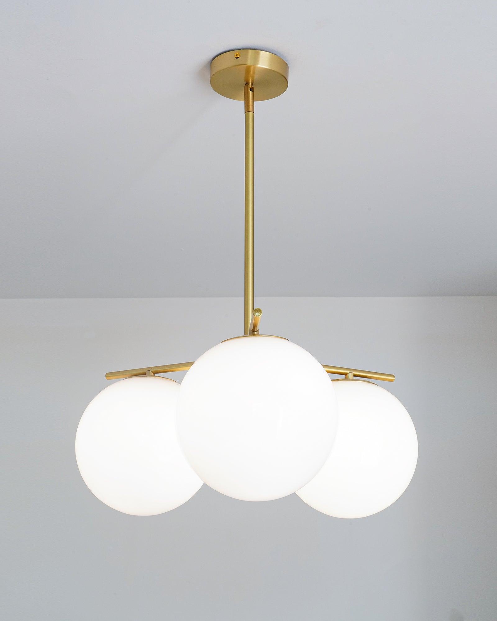 Sphere & Stem Chandelier - Letslighting