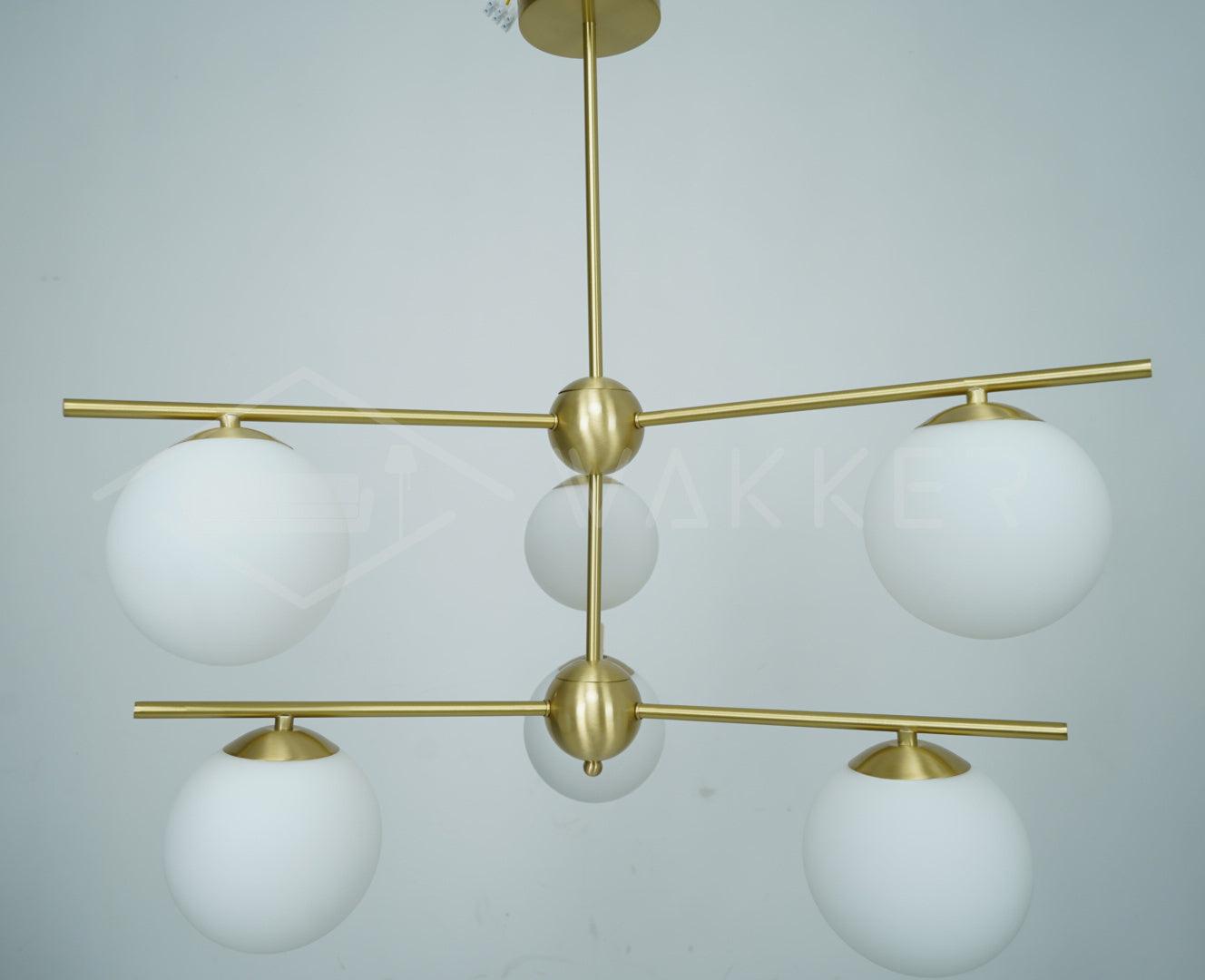 Sphere & Stem Chandelier - Letslighting