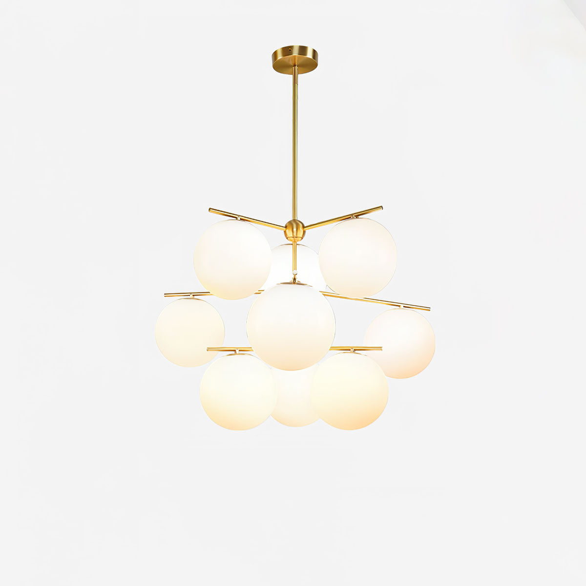 Sphere & Stem Chandelier - Letslighting