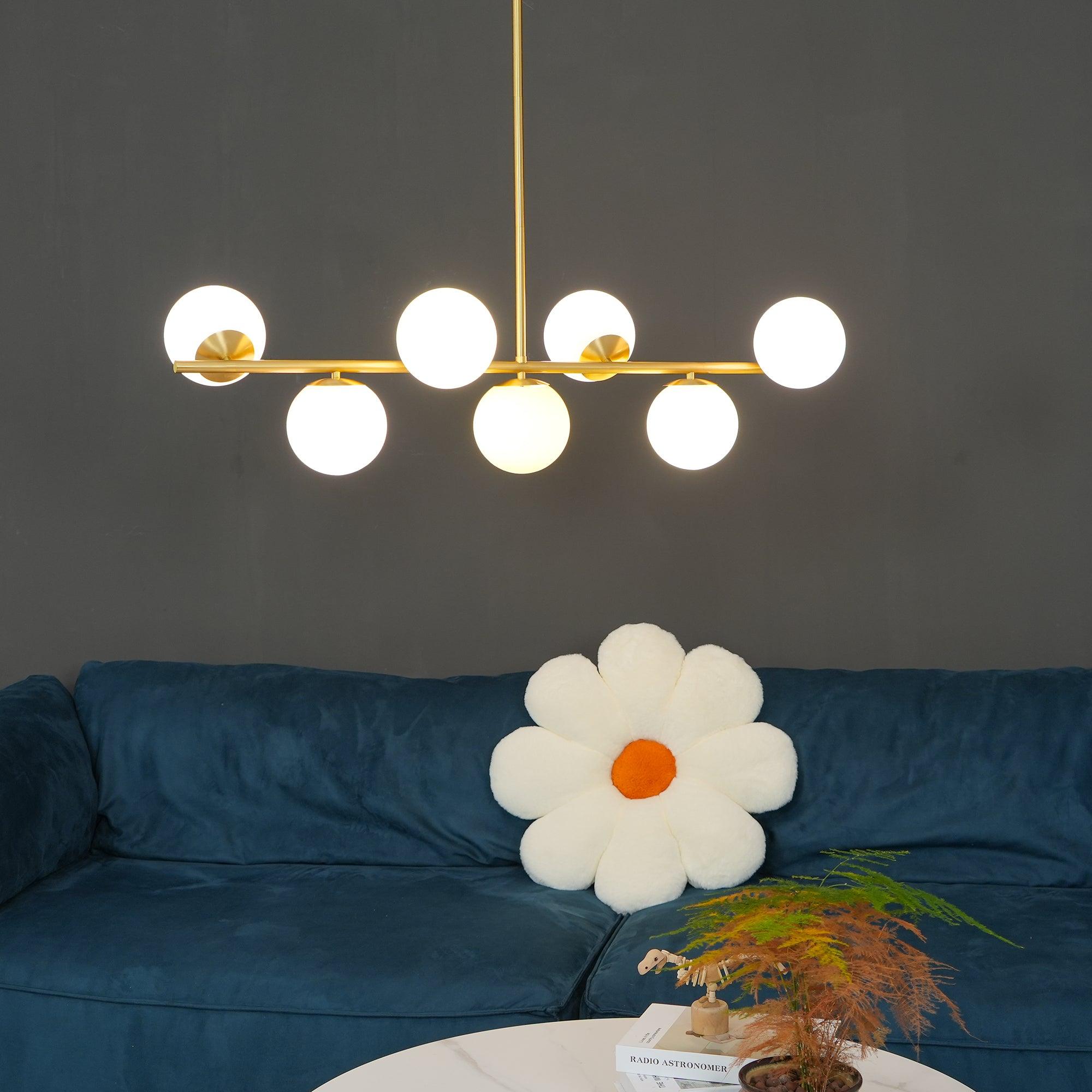 Sphere & Stem Chandelier - Letslighting