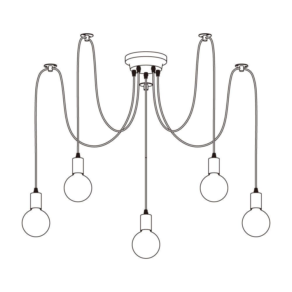 Spider Ceiling Chandelier - Letslighting