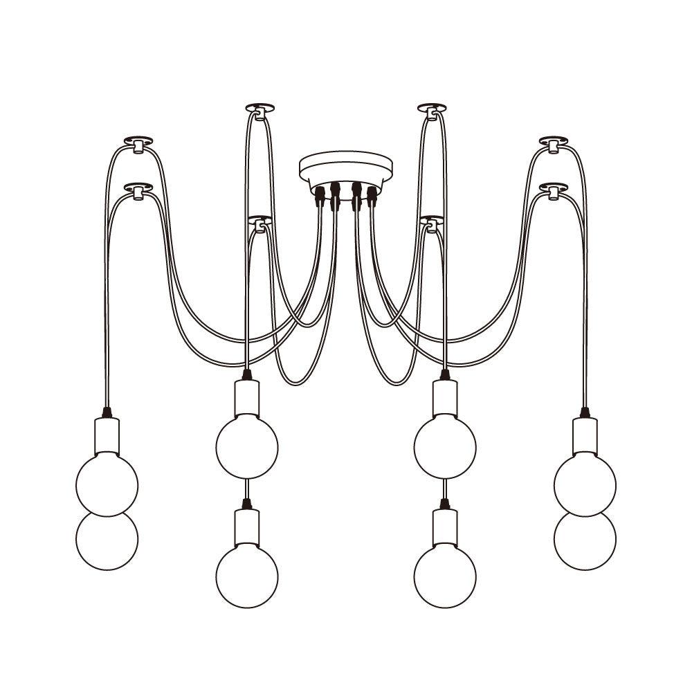 Spider Ceiling Chandelier - Letslighting