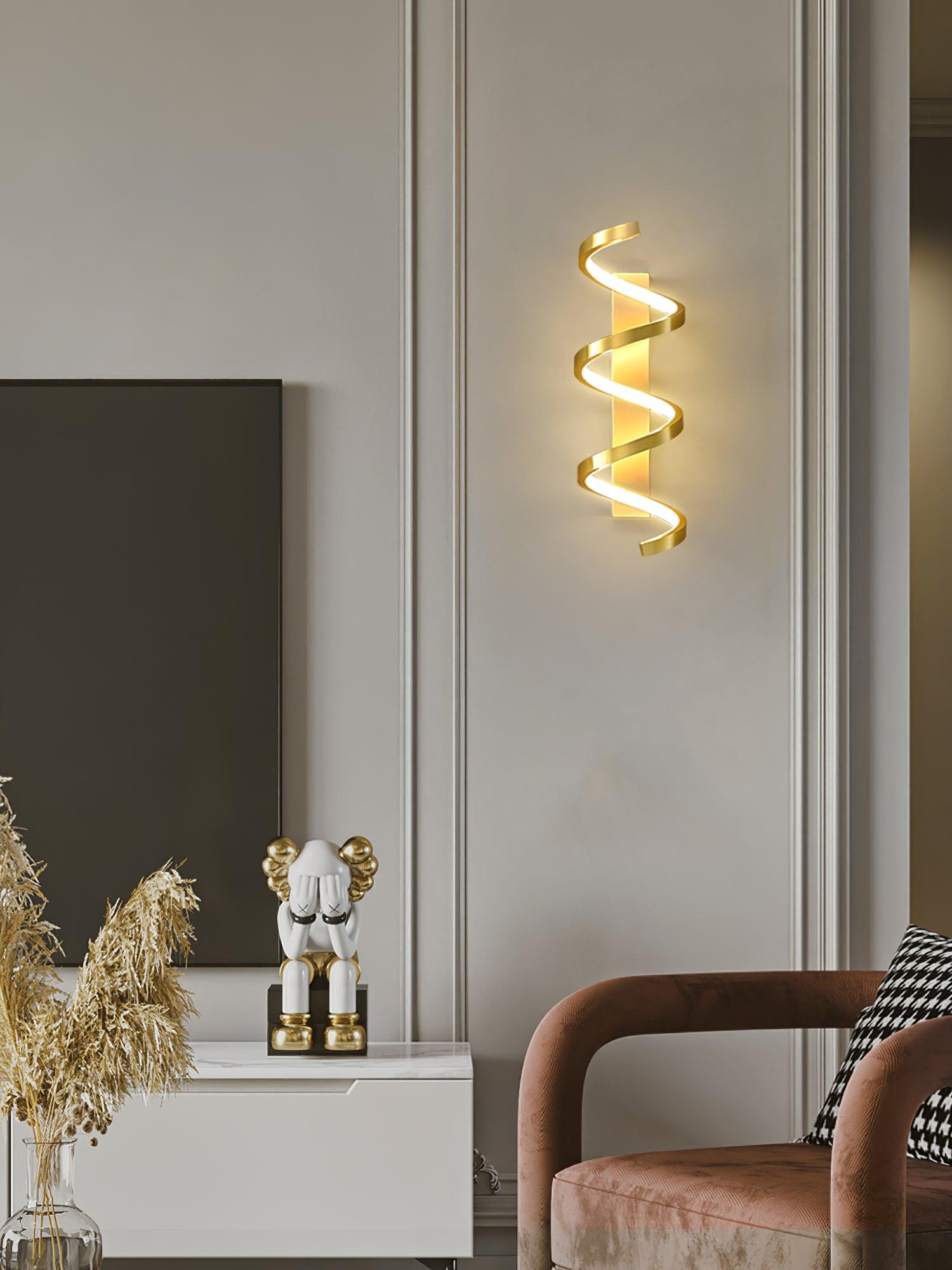 Spiral Wall Light - Letslighting