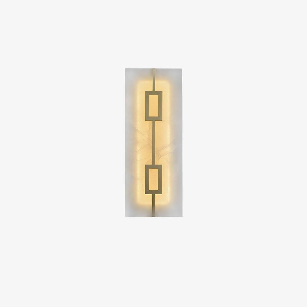 Alvelor Geometric Alabaster Wall Light - Letslighting