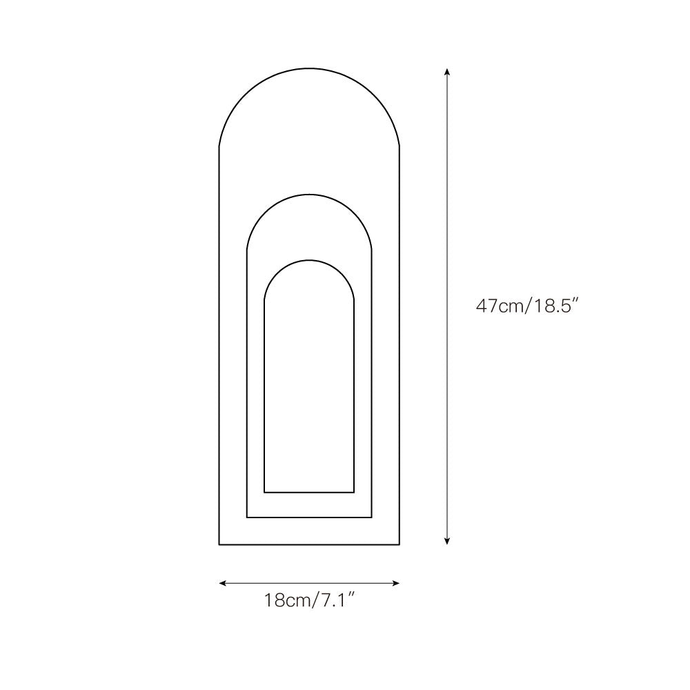 Utheisra Modern Minimalist Island Brass Marble Wall Lamp - Lamp Copper