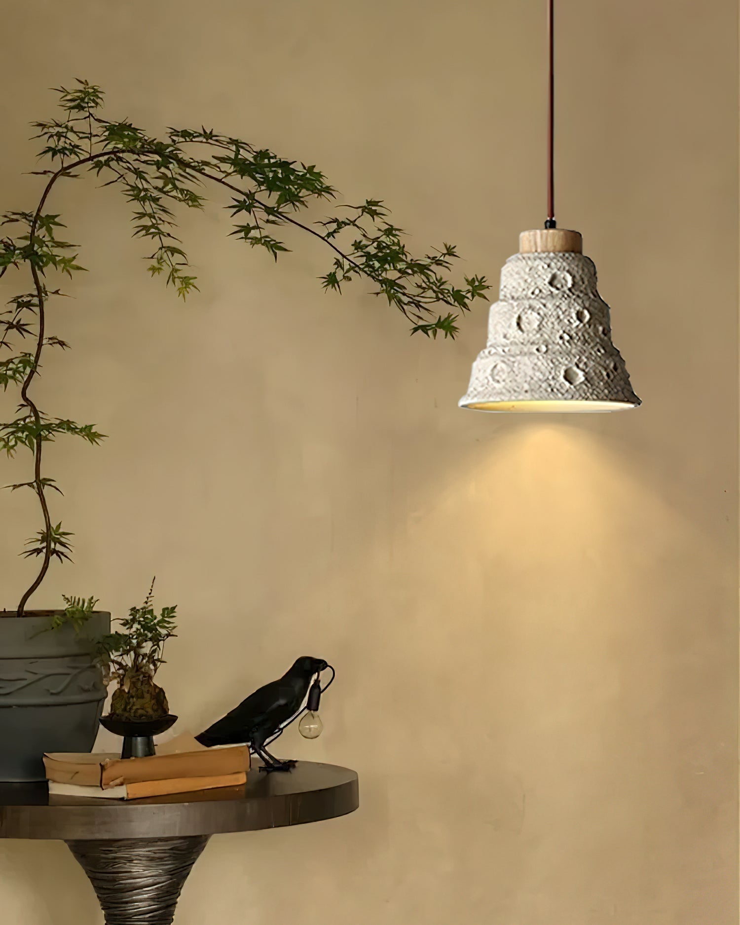 Stone Bell Pendant Light - Letslighting
