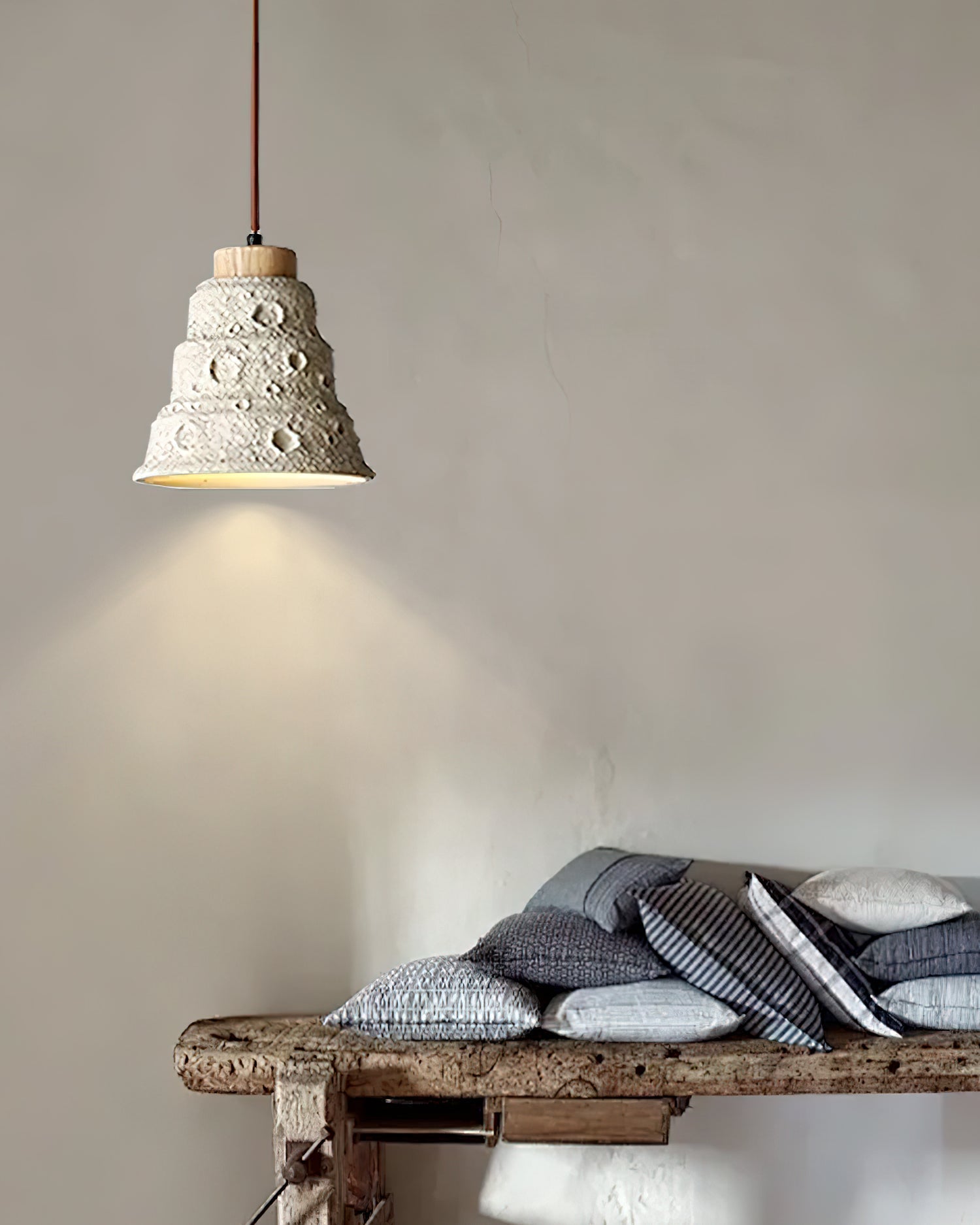 Stone Bell Pendant Light - Letslighting