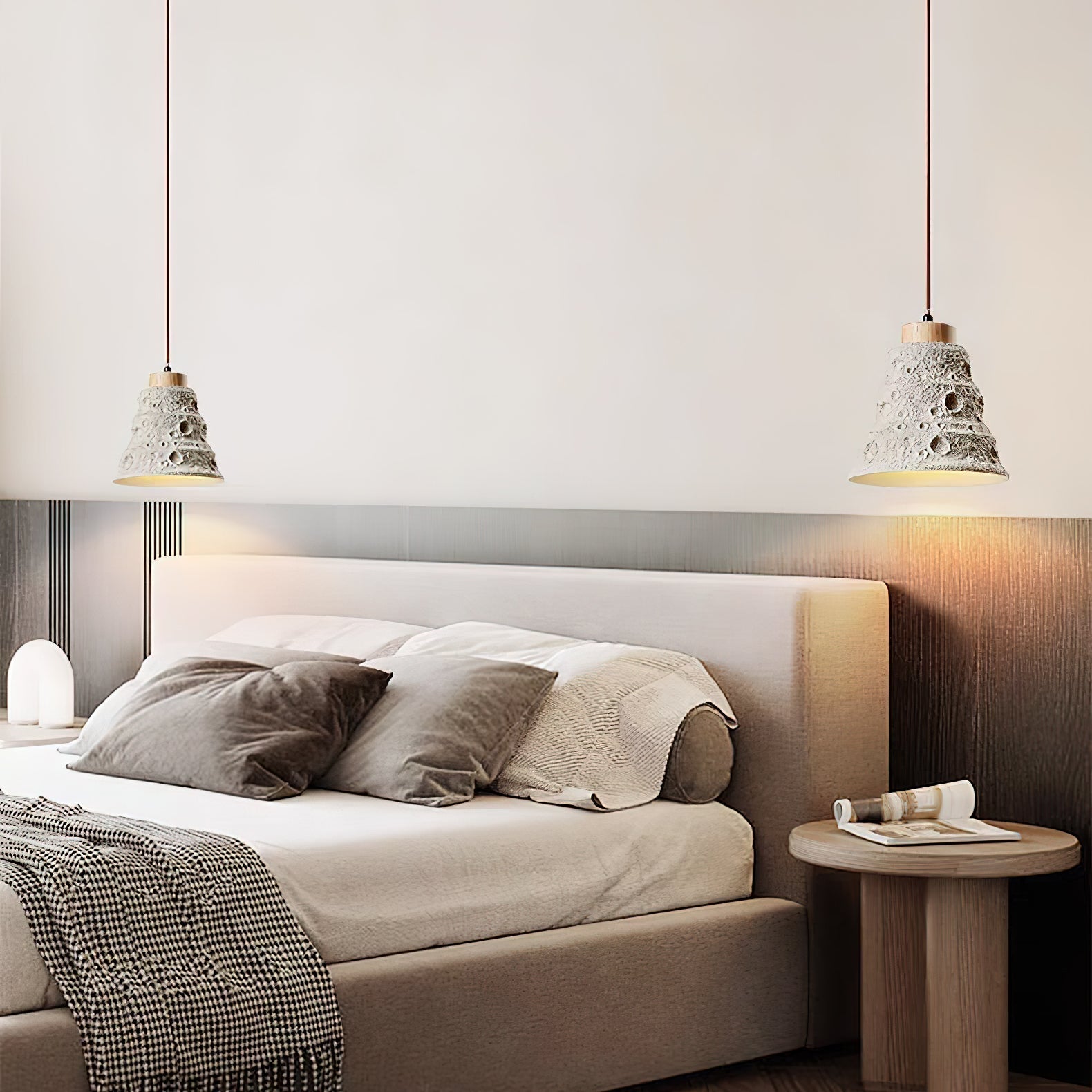 Stone Bell Pendant Light - Letslighting