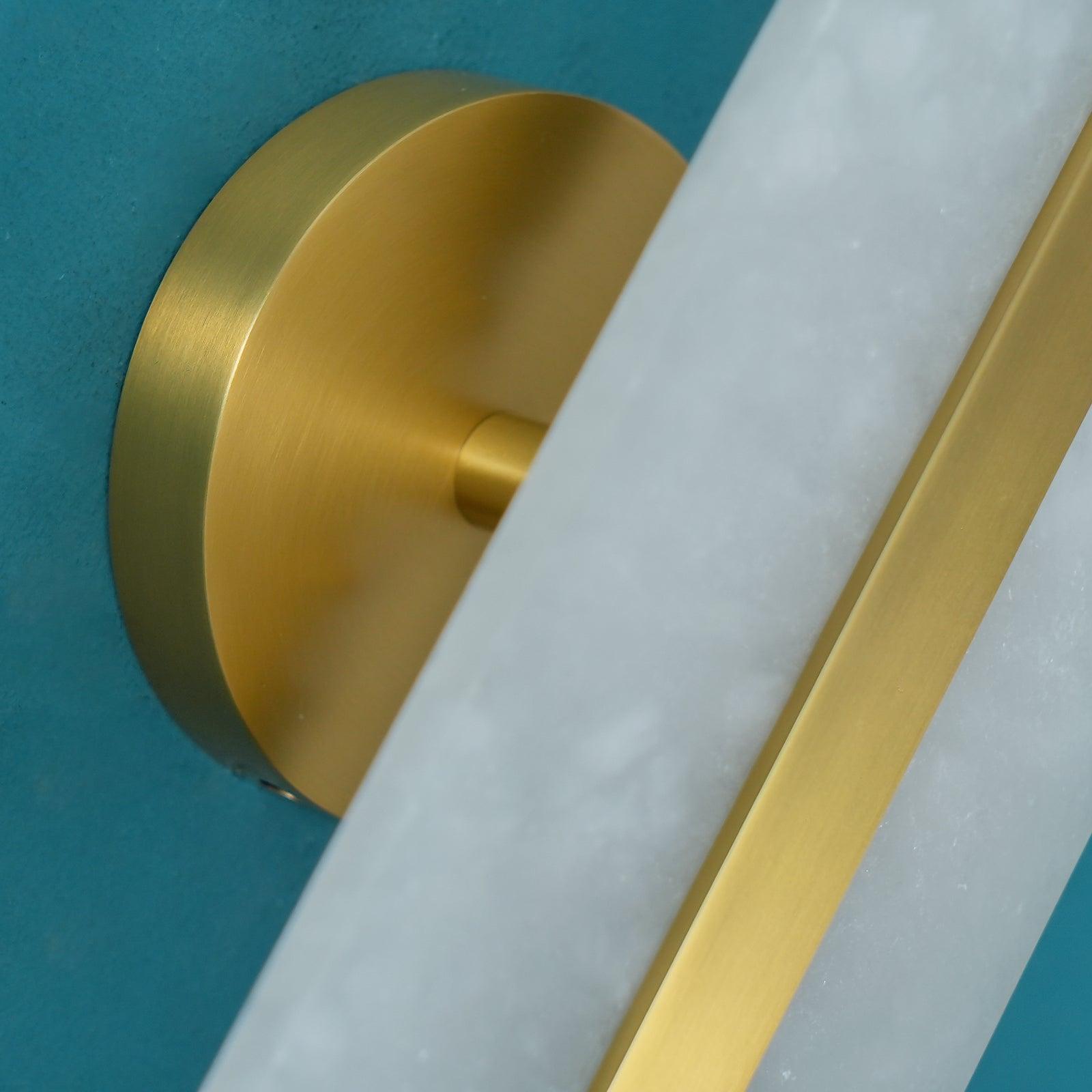 Calura Alabaster Double Light Wall Lamp - Letslighting