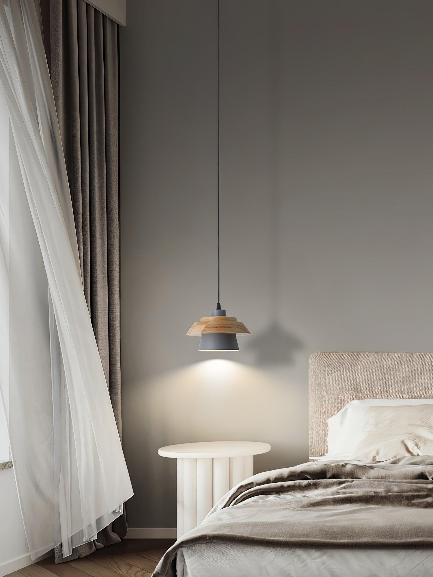 Stone Wood Pendant Lamp - Letslighting