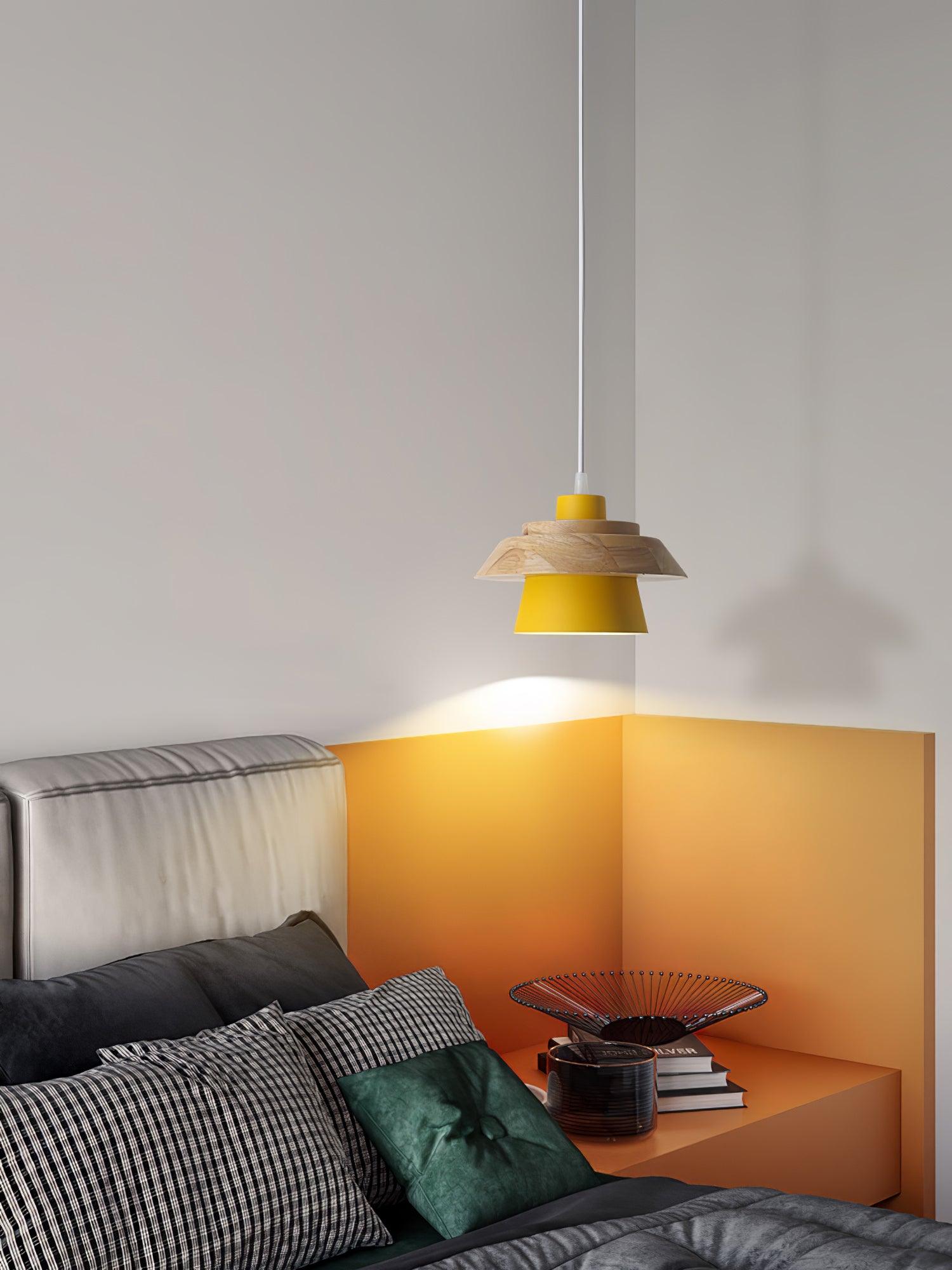 Stone Wood Pendant Lamp - Letslighting