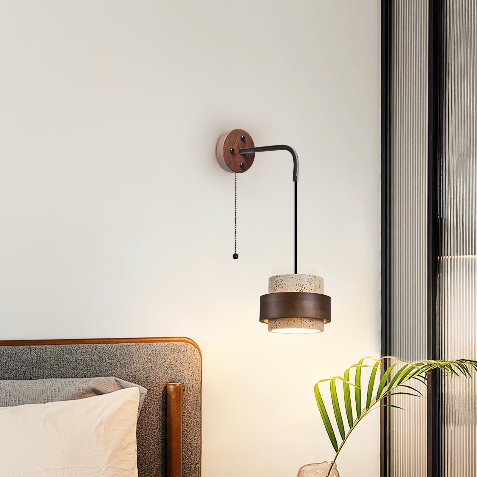 Alva Travertine Wall Light - Letslighting