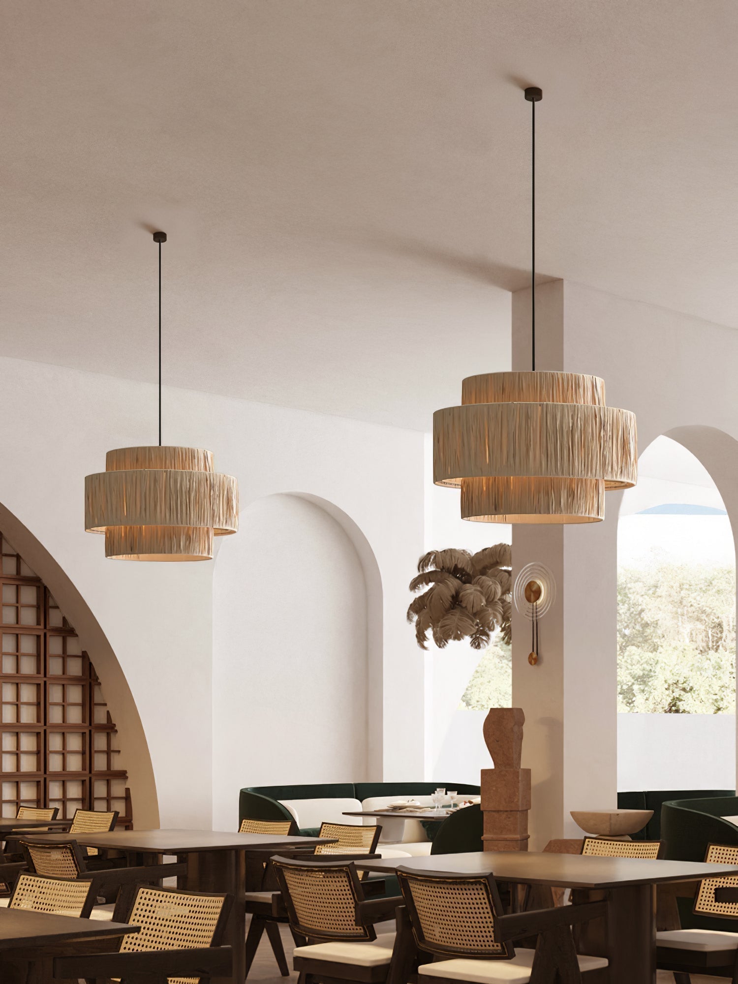 Straw Art Pendant Light - Letslighting