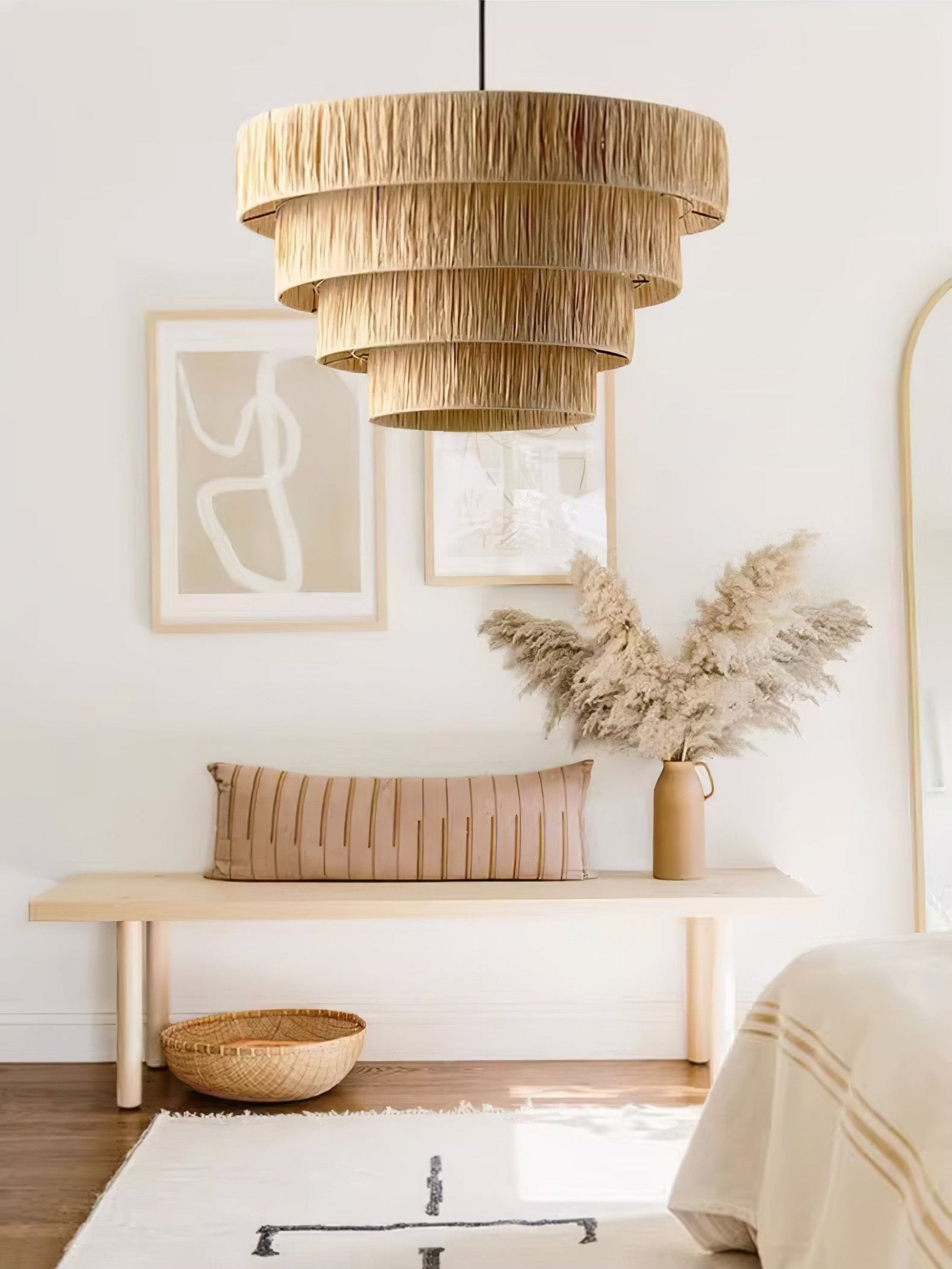 Straw Art Pendant Light - Letslighting