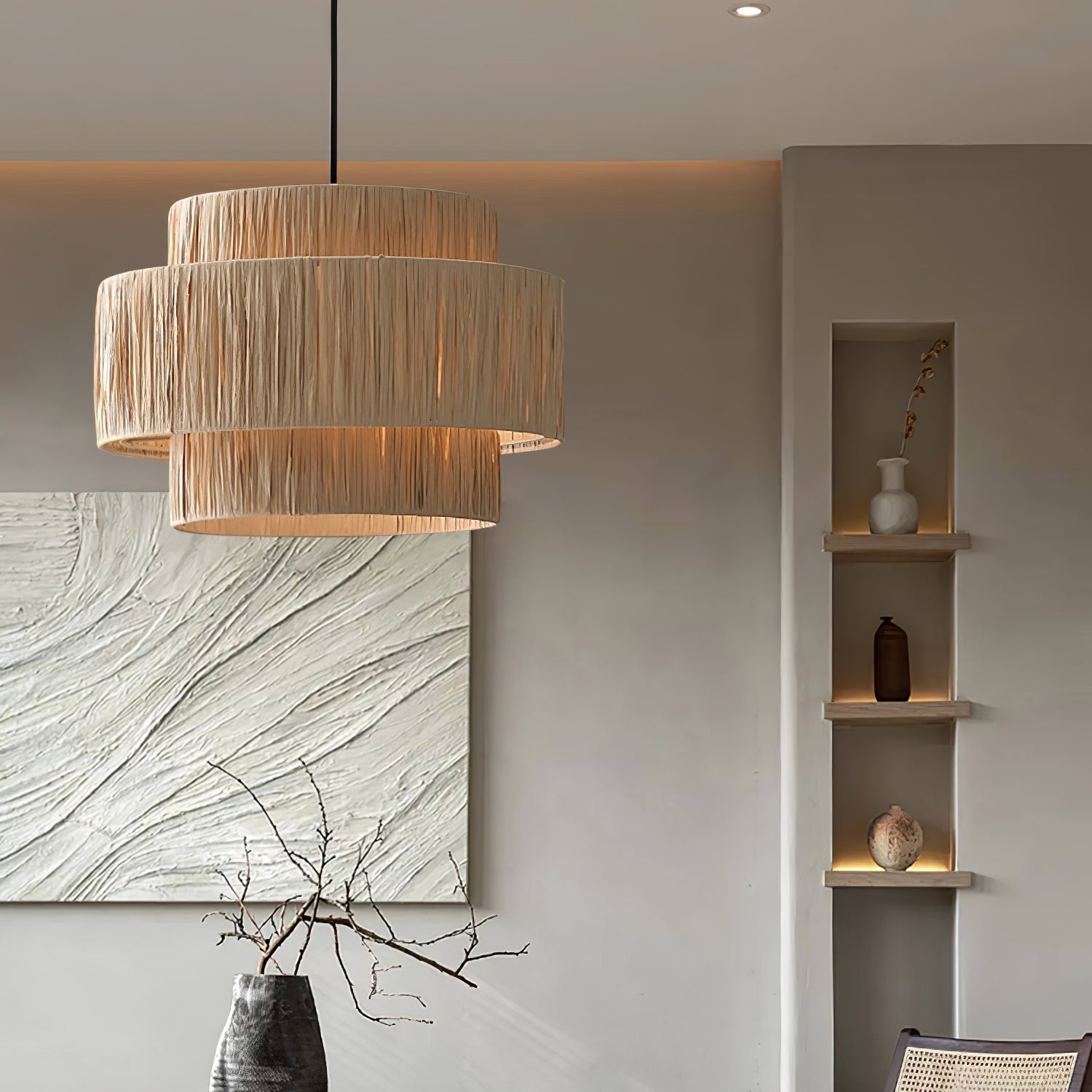 Straw Art Pendant Light - Letslighting