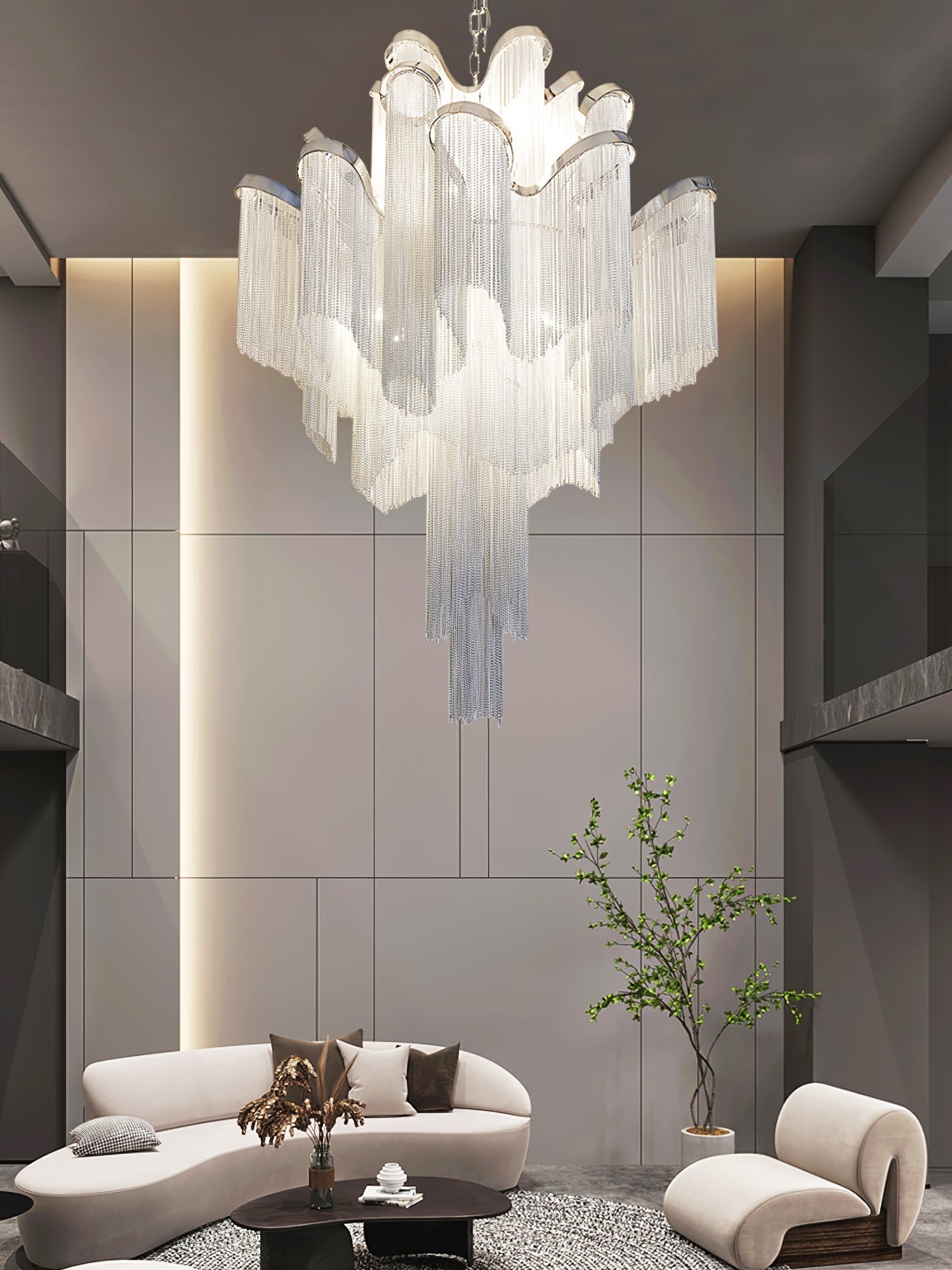 Stream Chain Chandelier - Letslighting
