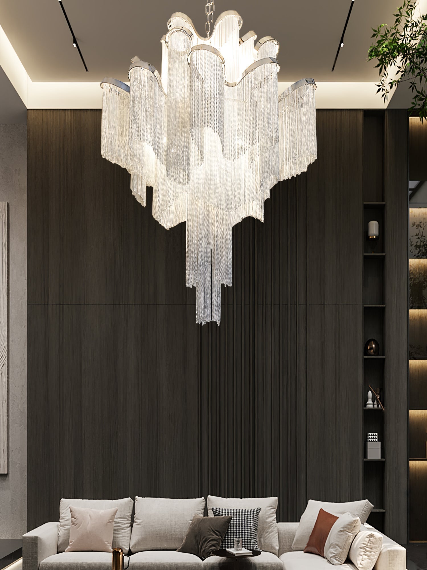 Stream Chain Chandelier - Letslighting
