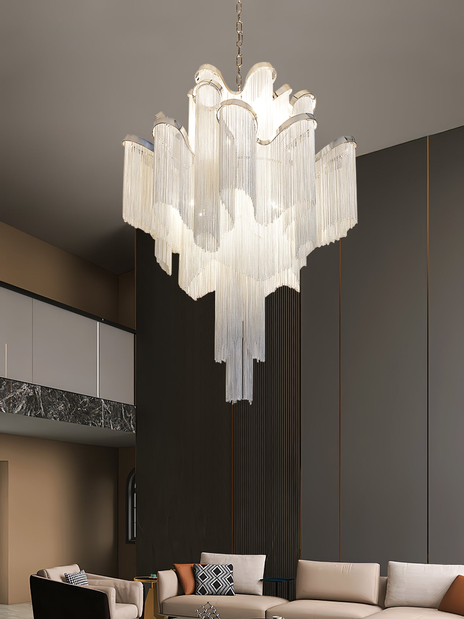 Stream Chain Chandelier - Letslighting