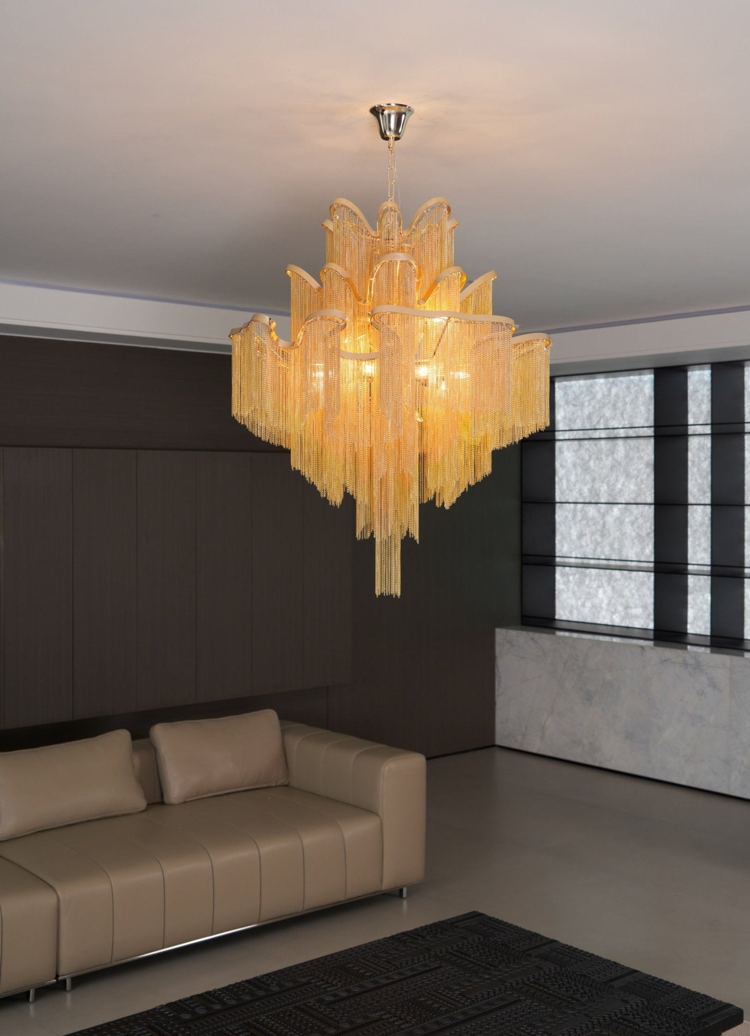 Stream Chain Chandelier - Letslighting