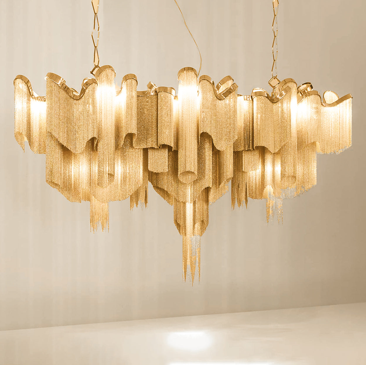 Stream Chain Chandelier - Letslighting