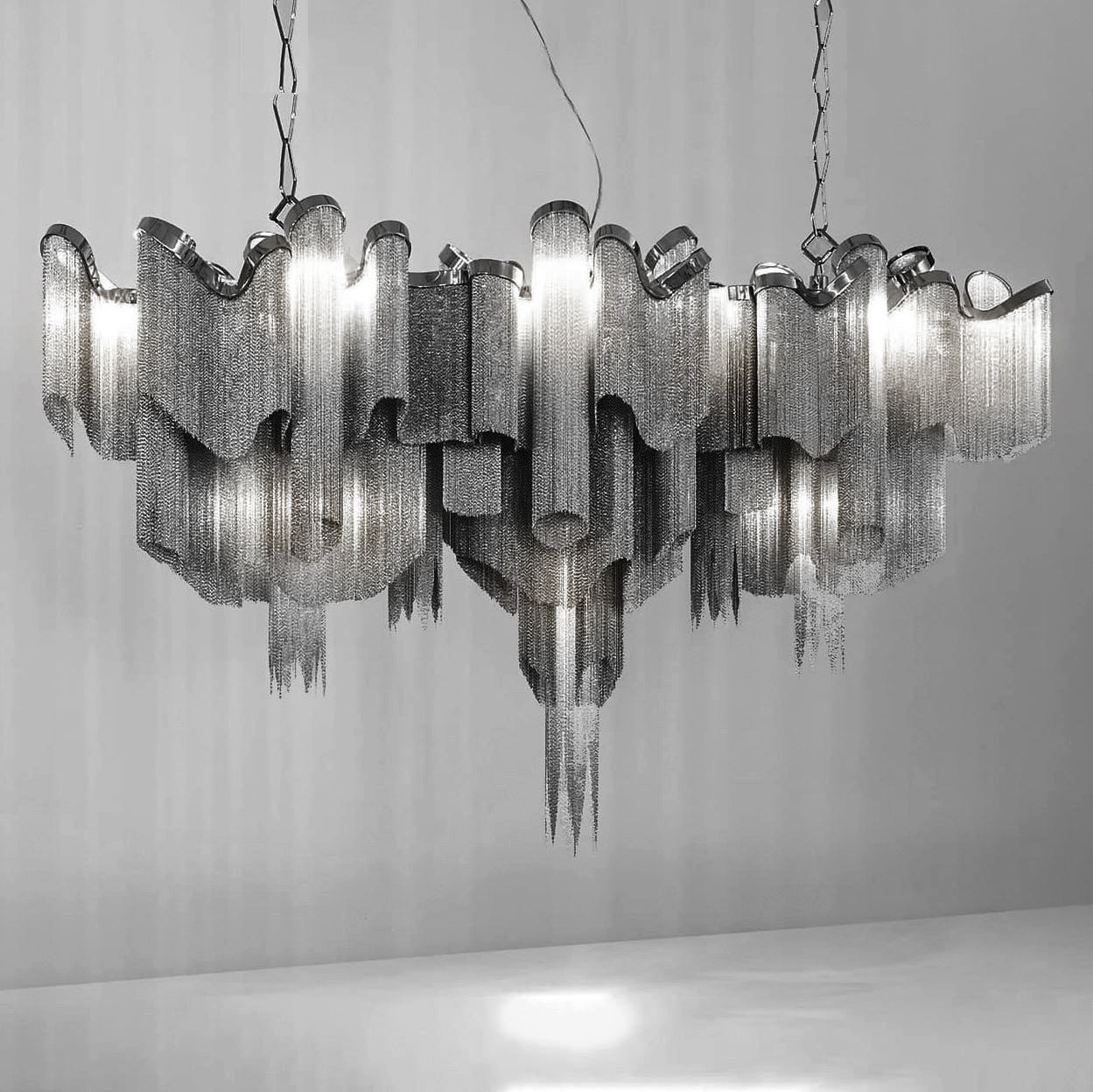 Stream Chain Chandelier - Letslighting