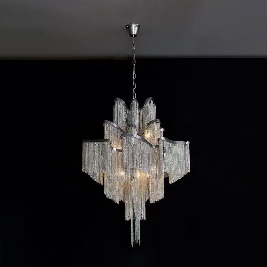 Stream Chain Chandelier - Letslighting