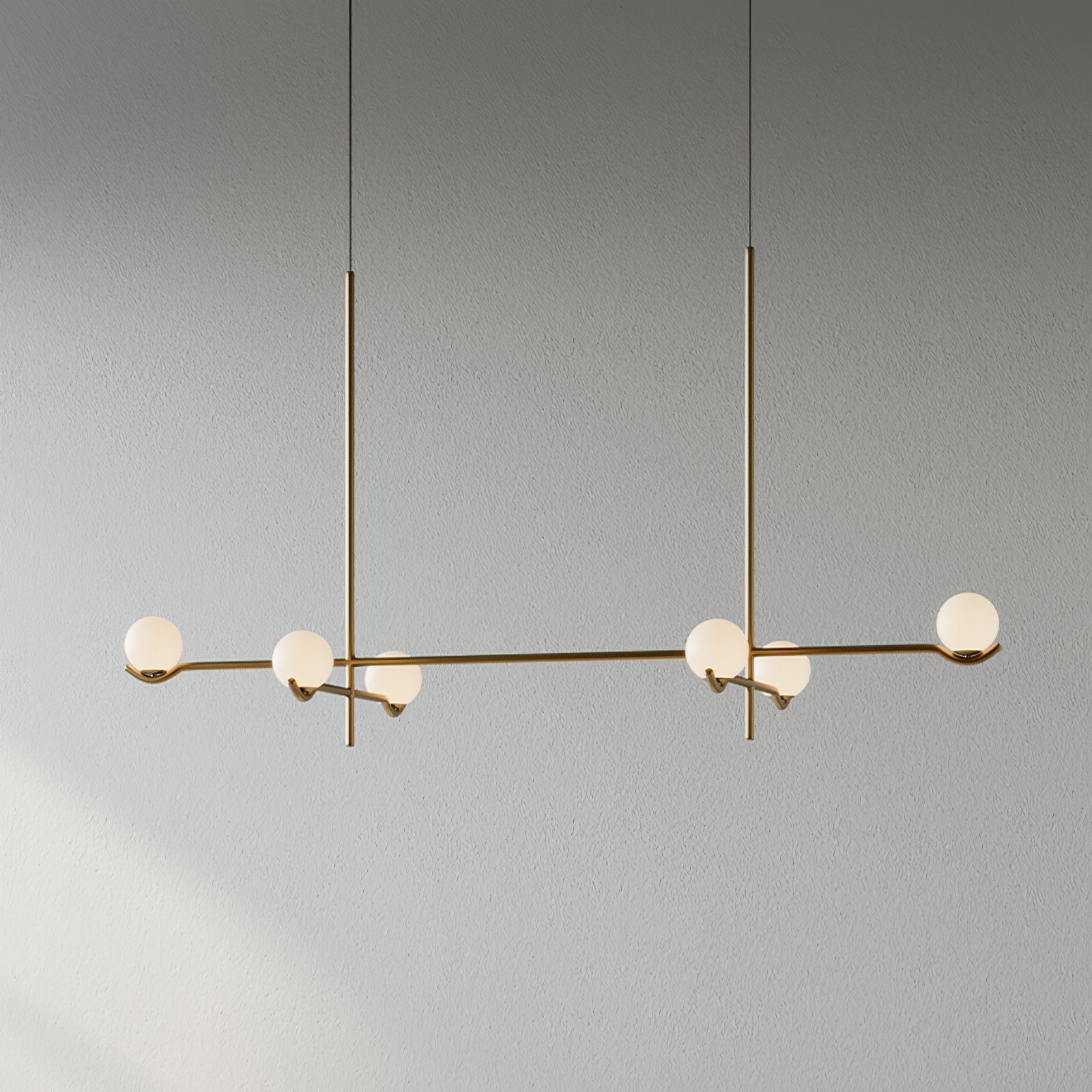 Fayno White Globe Chandelier - Letslighting