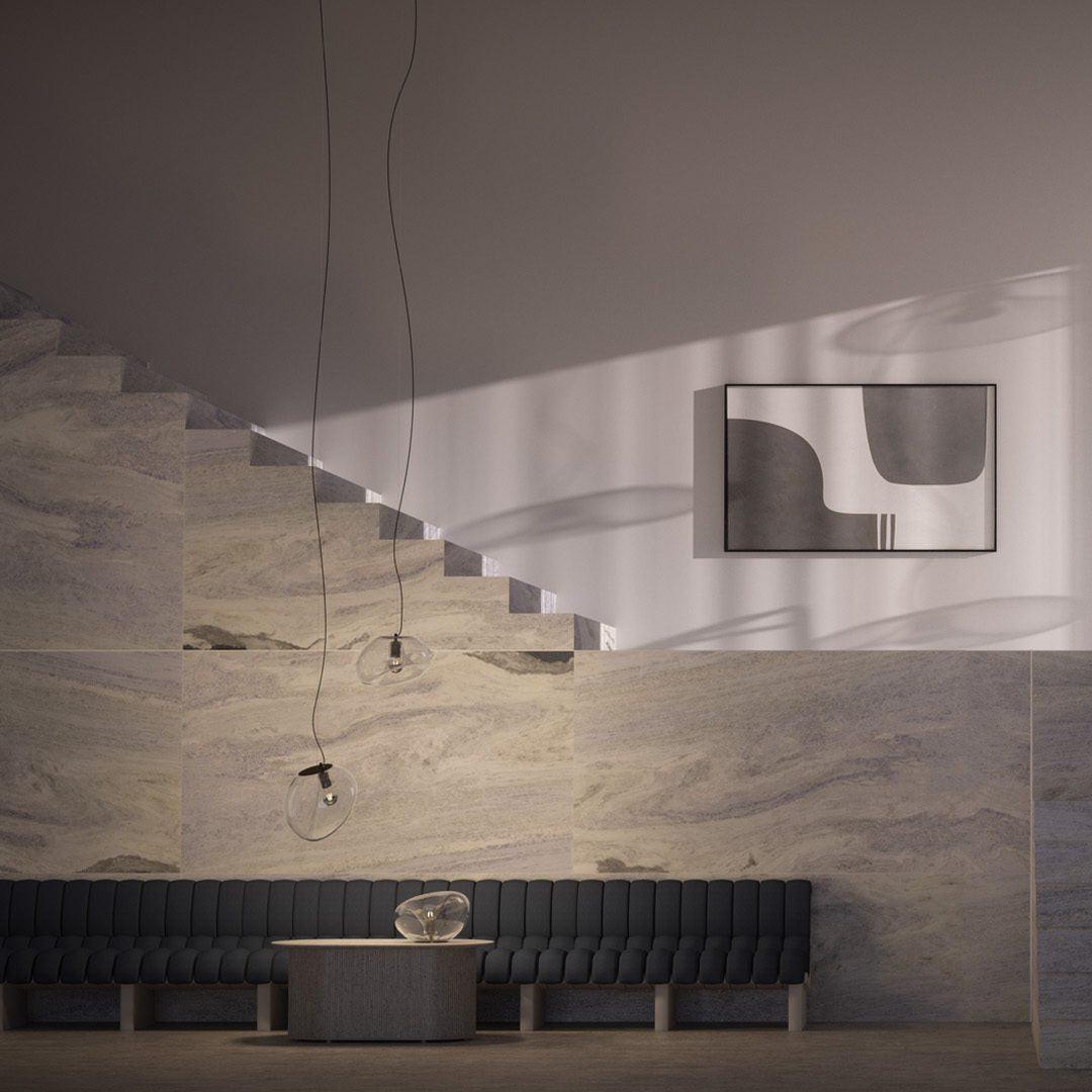 Suspended Water Drop Pendant Lamp - Letslighting