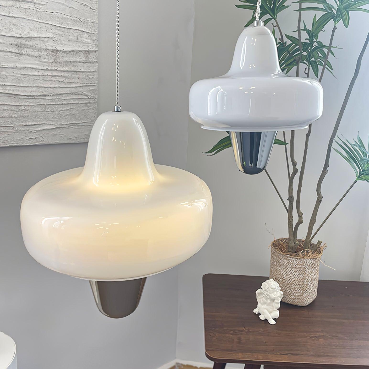 Nuvia Minimalist Glass Pendant Lamp - Letslighting