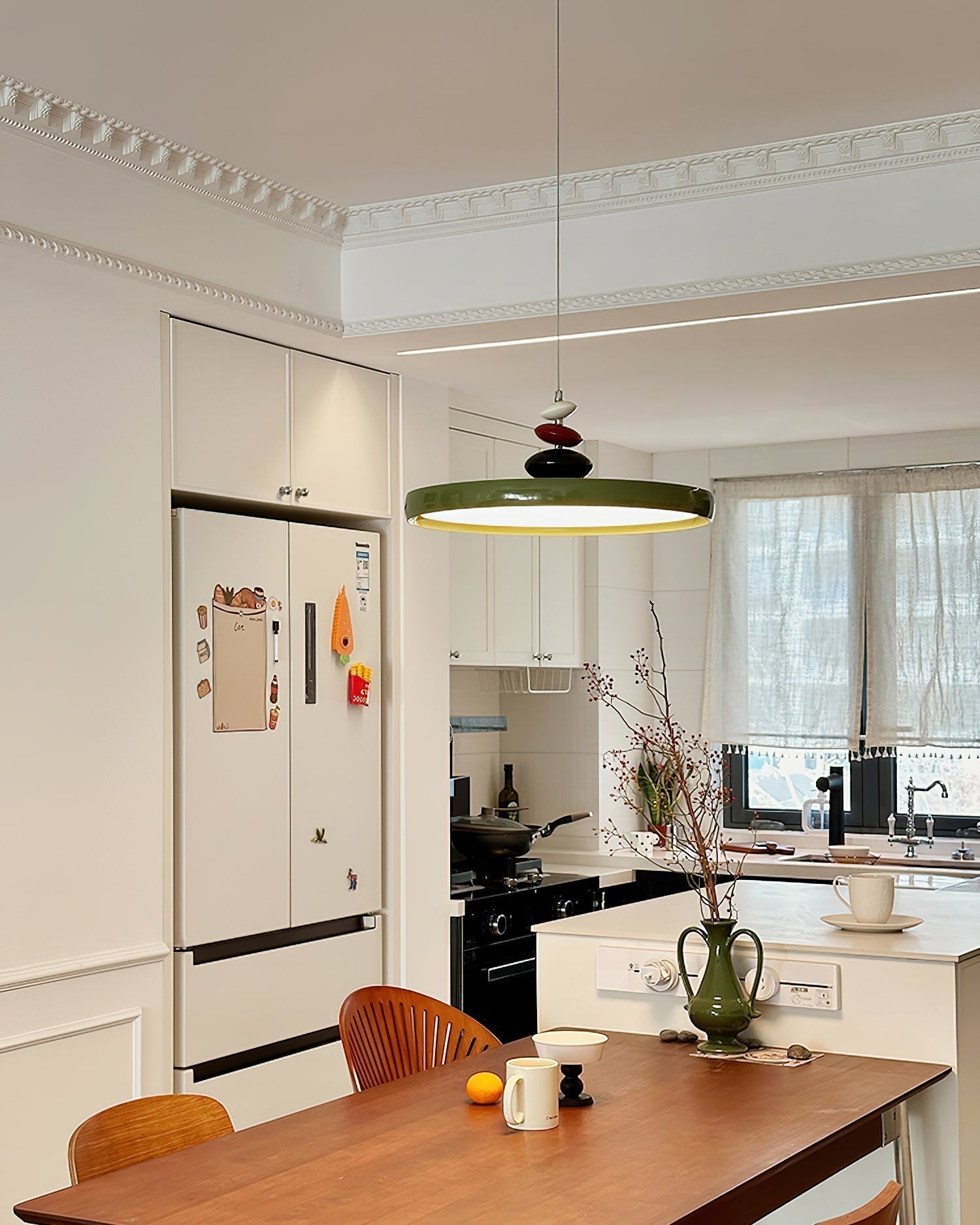 Swing Arm Stone Pendant Light - Letslighting