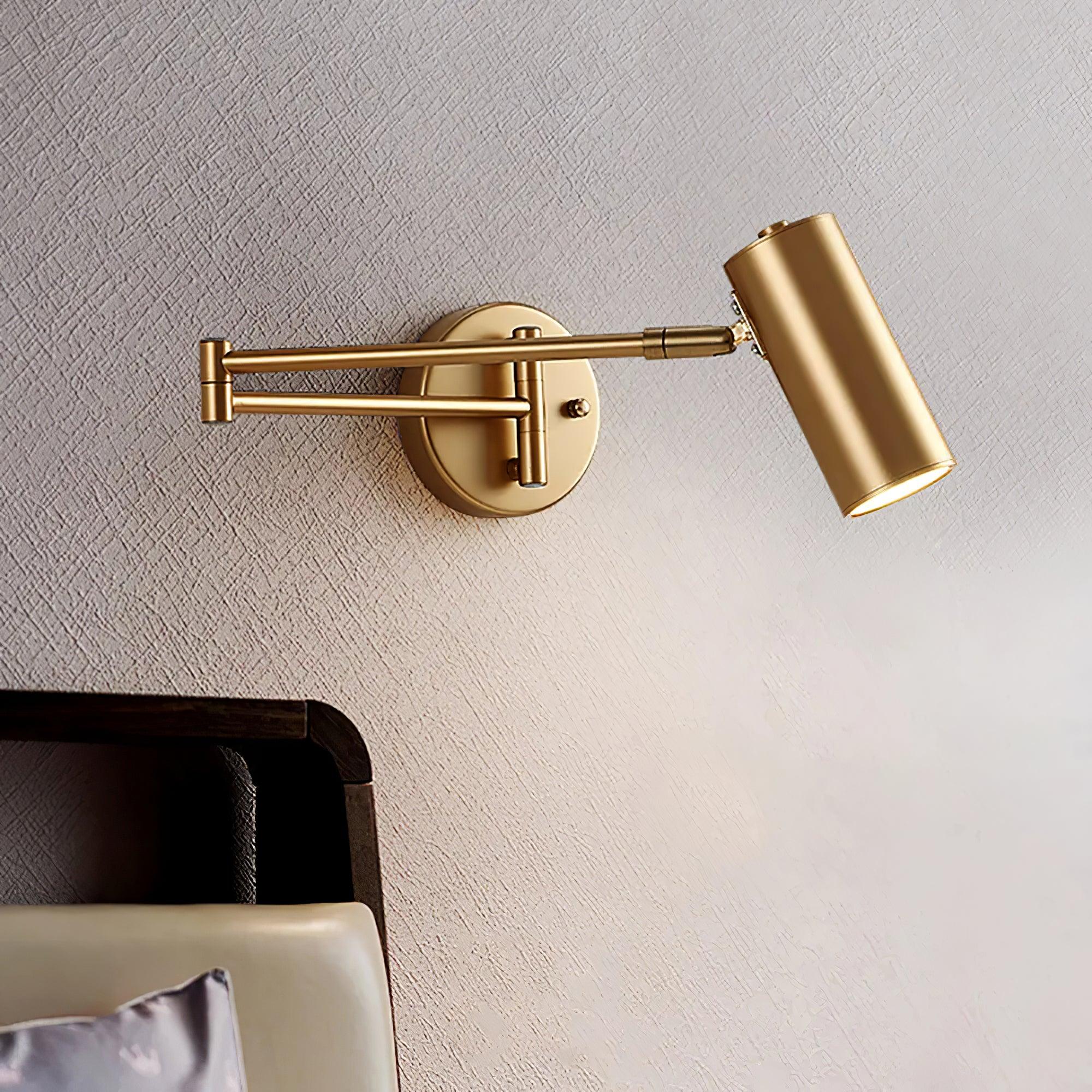 Ray Lámpara de Pared con Brazo Oscilante Ajustable