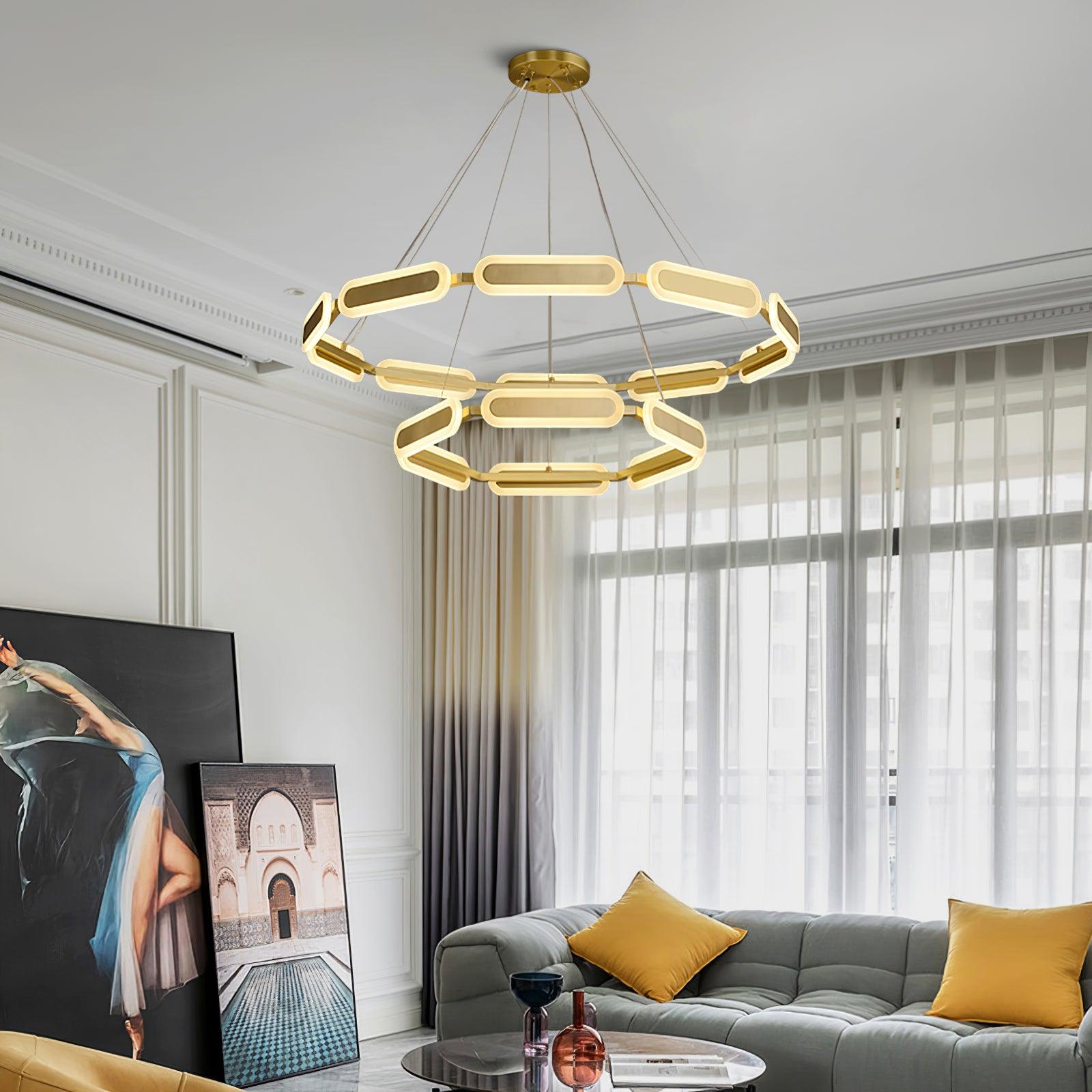 Swirl Chandelier - Letslighting