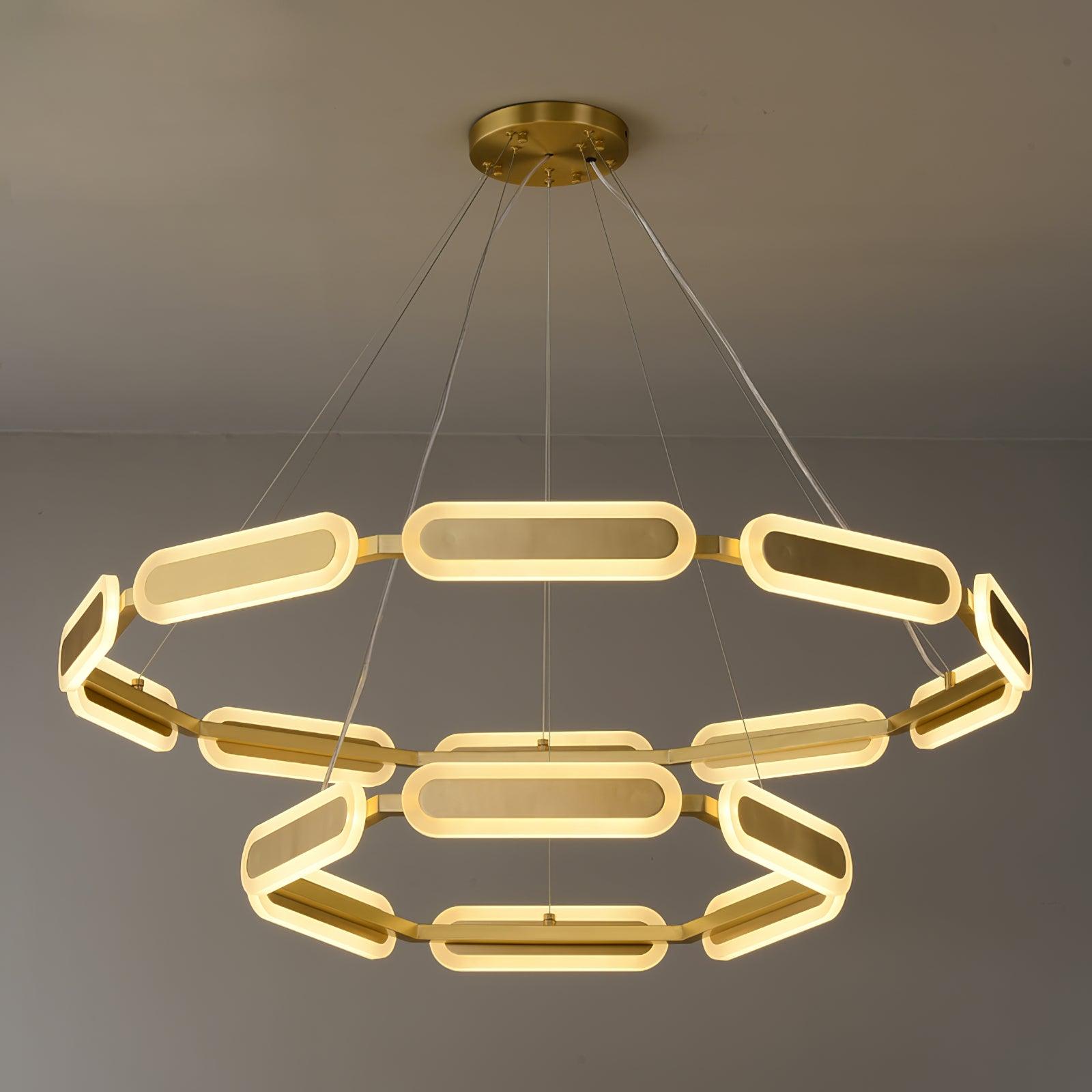 Swirl Chandelier - Letslighting