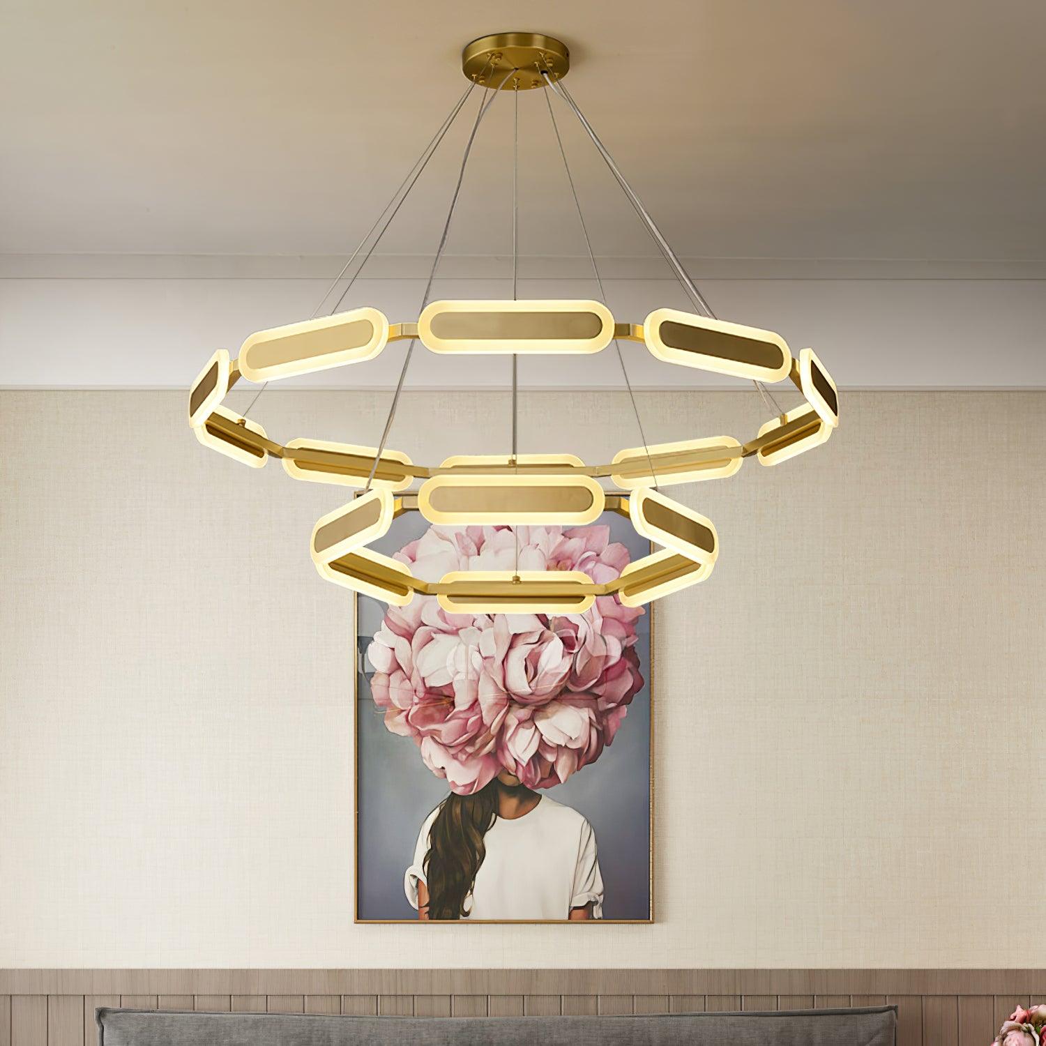 Swirl Chandelier - Letslighting