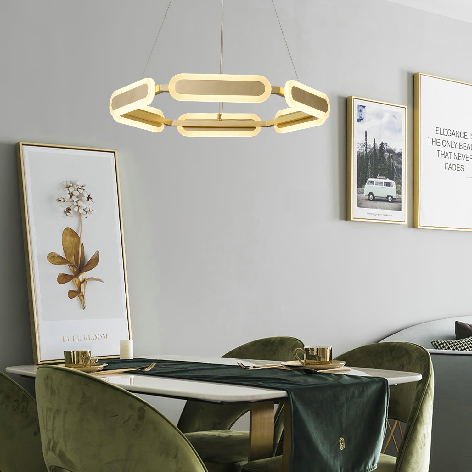 Swirl Chandelier - Letslighting