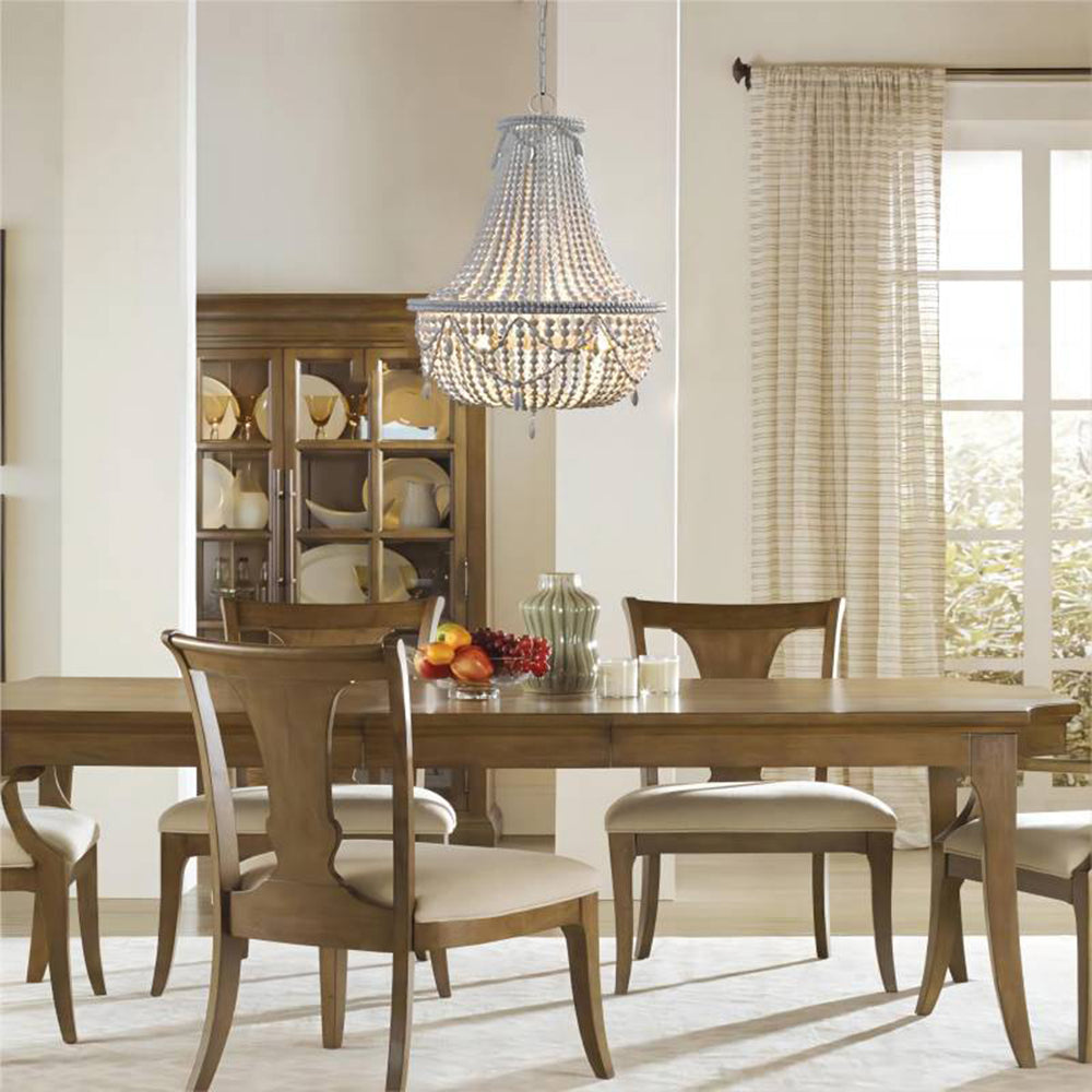 Silva Retro Luxury Metal/Madera Lámpara Colgante
