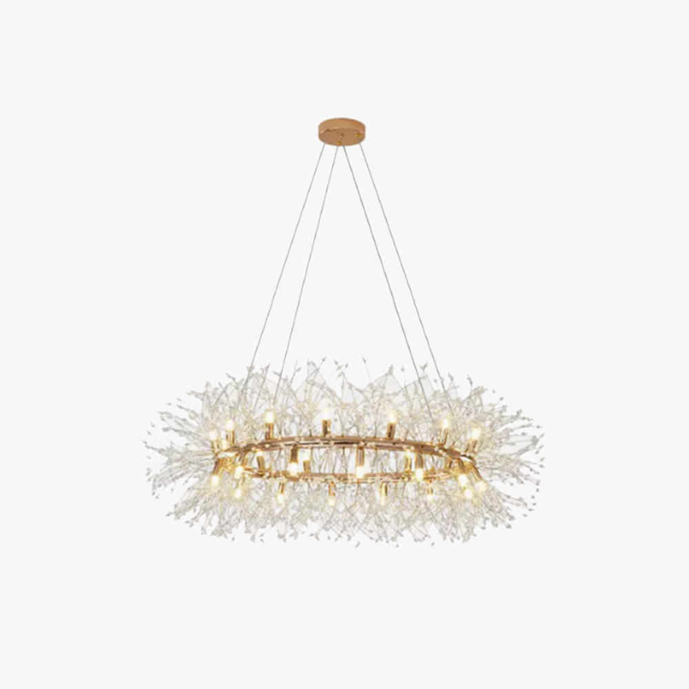 Arisha Moderna LED Metal/Cristal Lámpara Colgante