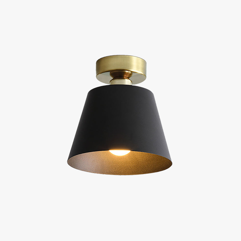 Arisha Moderno Minimalista Metal Lámpara de Techo Negro/Blanco Comedor