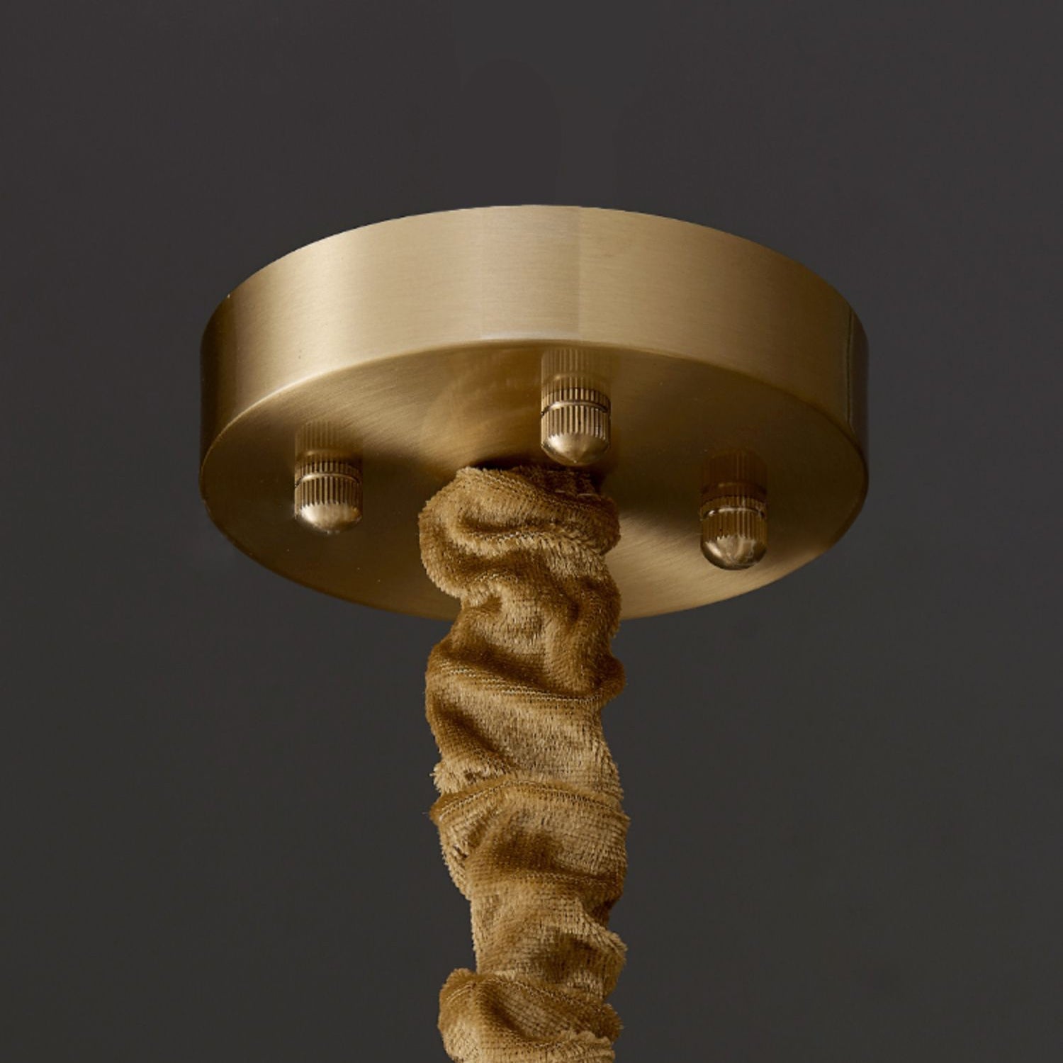 Etalir Postmodern Luxury Alabaster Chandelier - Lamp Copper