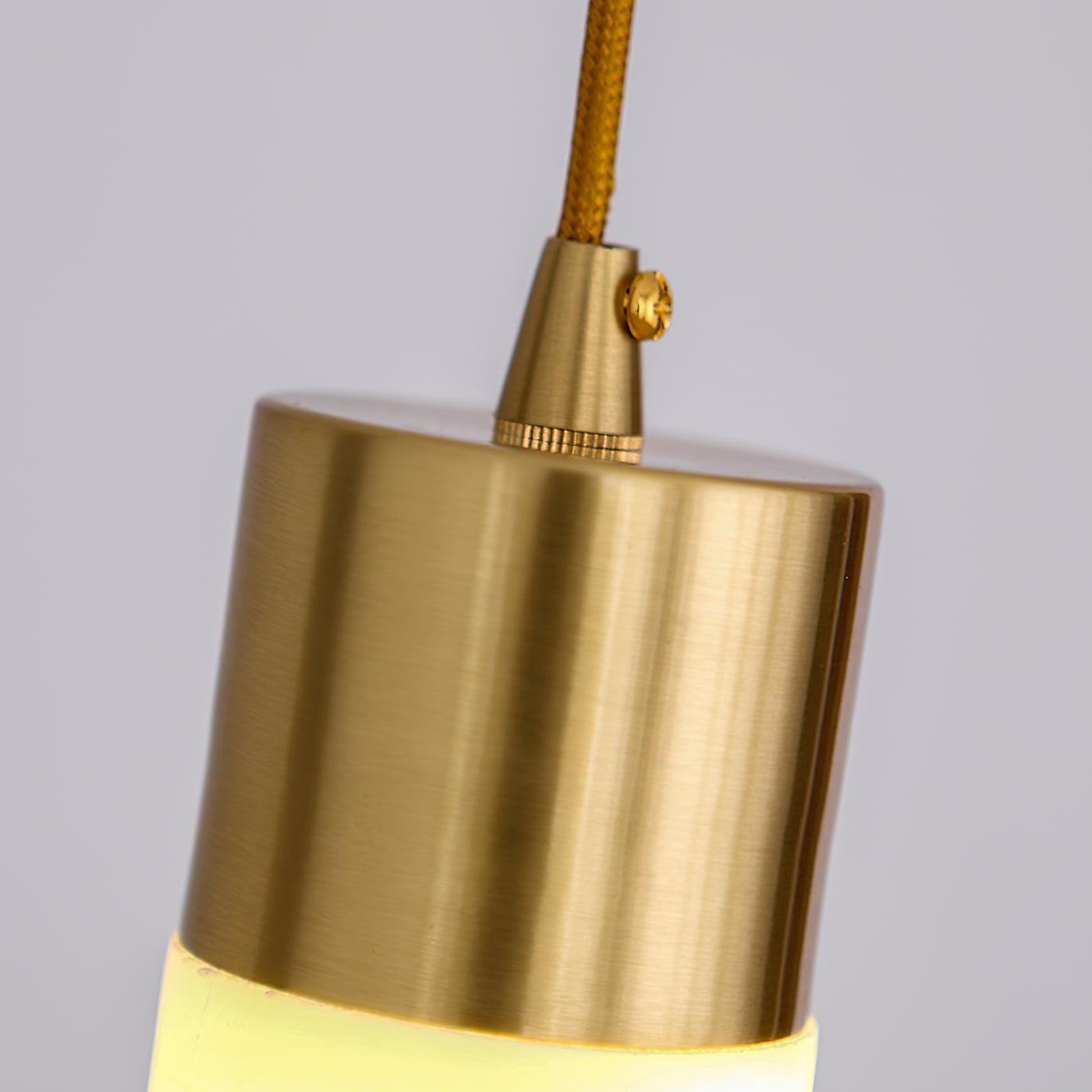 Ulzorila Cylinder Alabaster Pendant Light - Letslighting