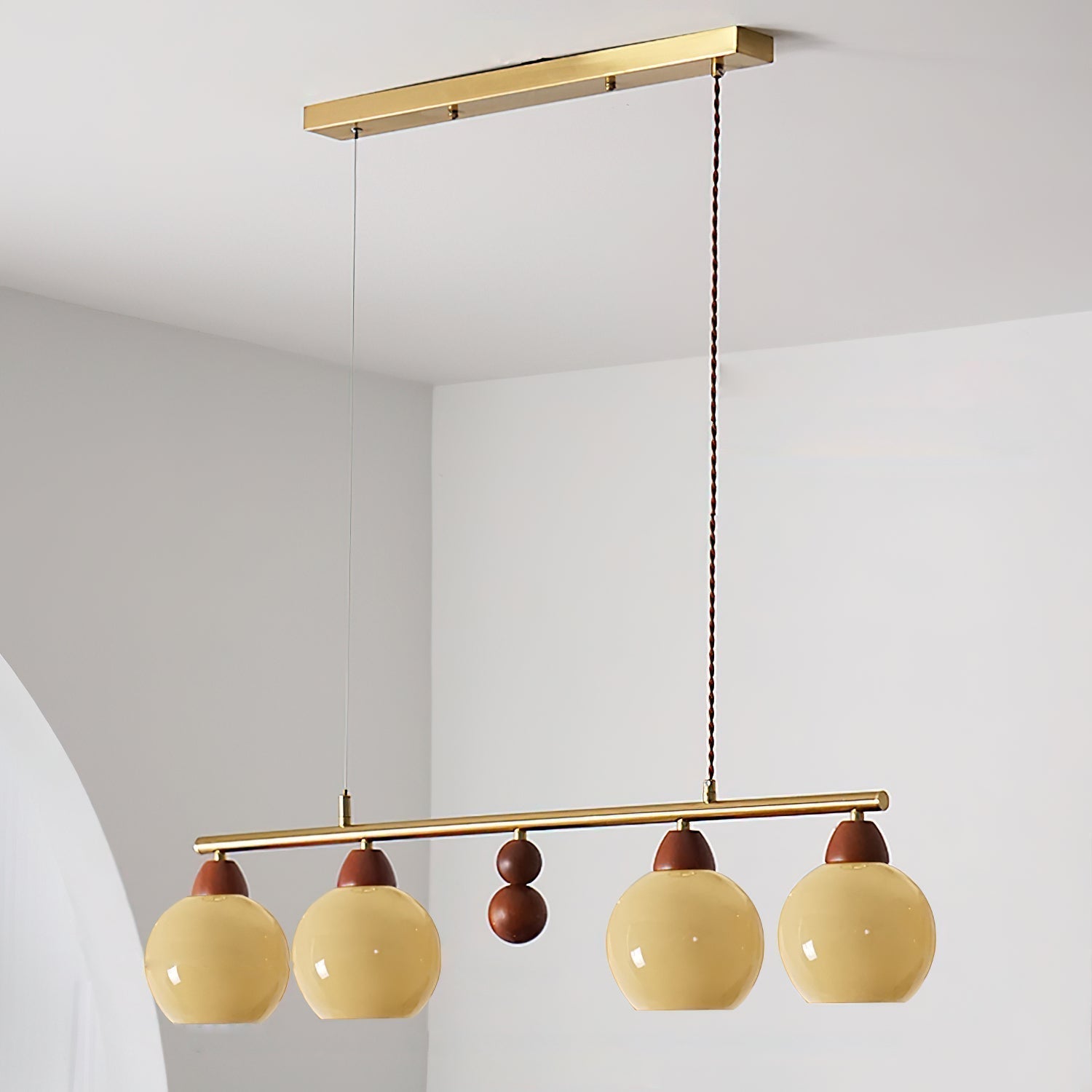 Amara Hand-blown Glass Chandelier - Letslighting