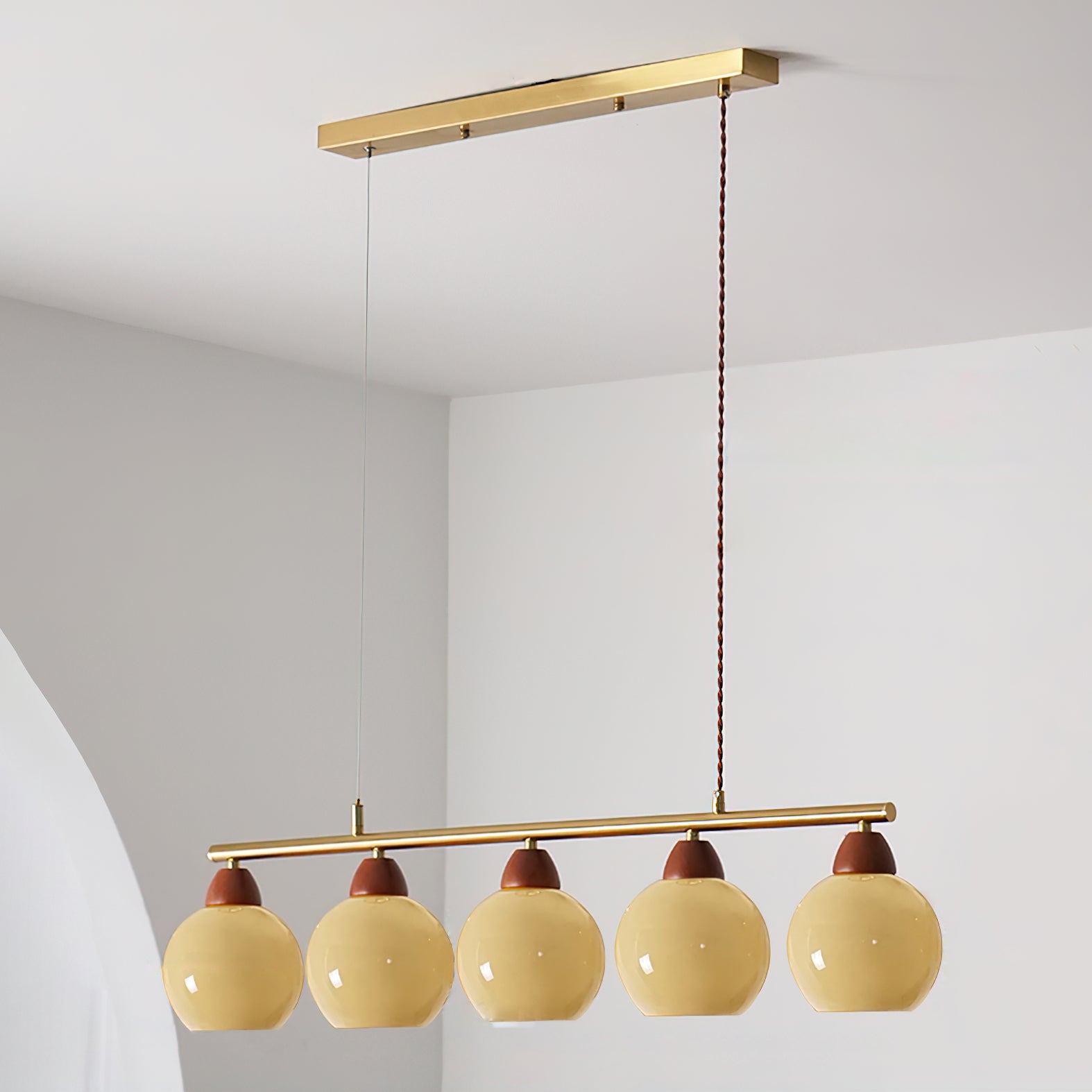 Amara Hand-blown Glass Chandelier - Letslighting