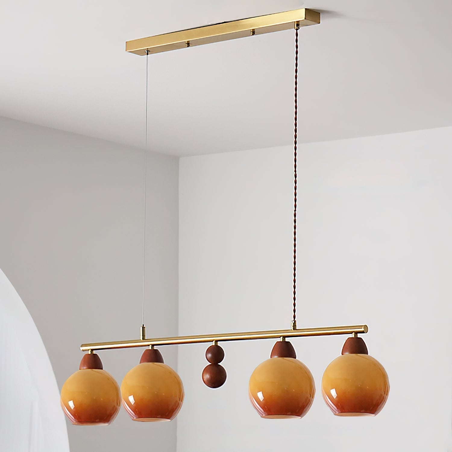 Amara Hand-blown Glass Chandelier - Letslighting