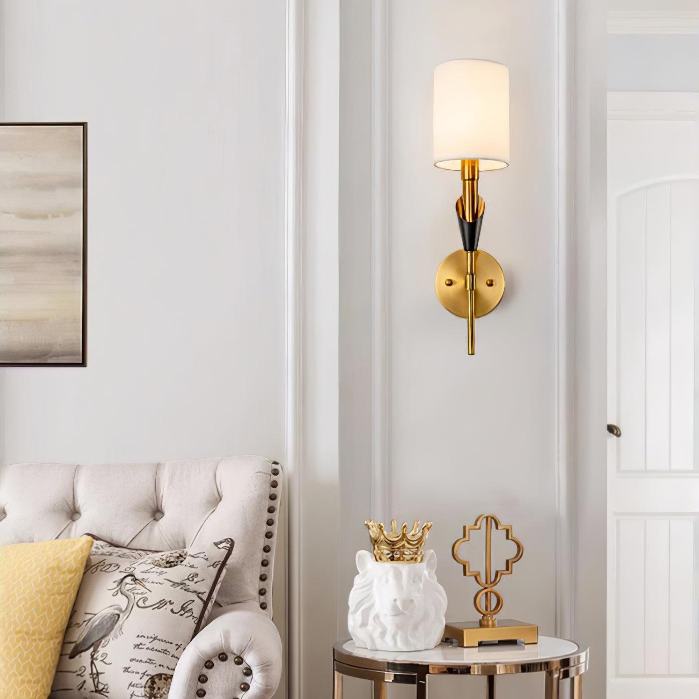 Eurzorira Fabric Wall Light - Letslighting
