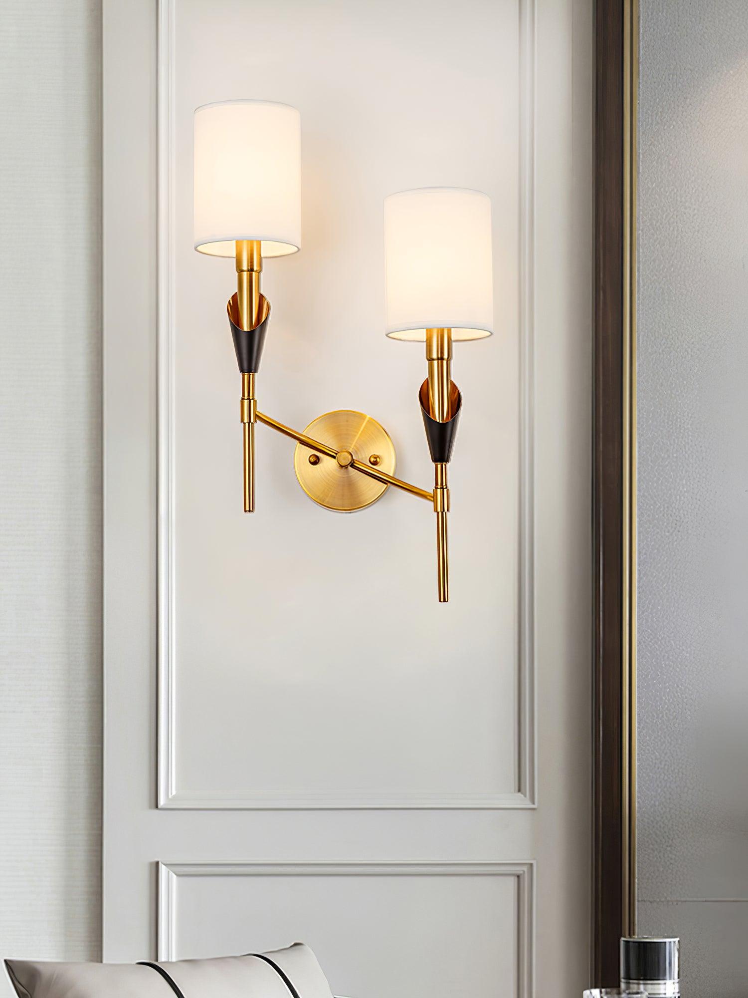 Eurzorira Fabric Wall Light - Letslighting
