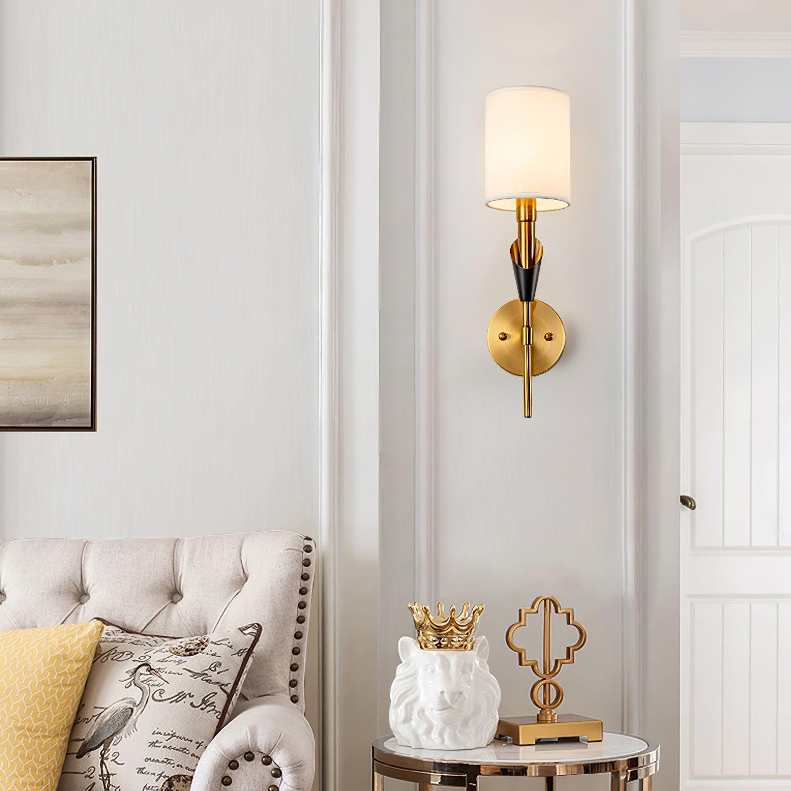 Eurzorira Fabric Wall Light - Letslighting