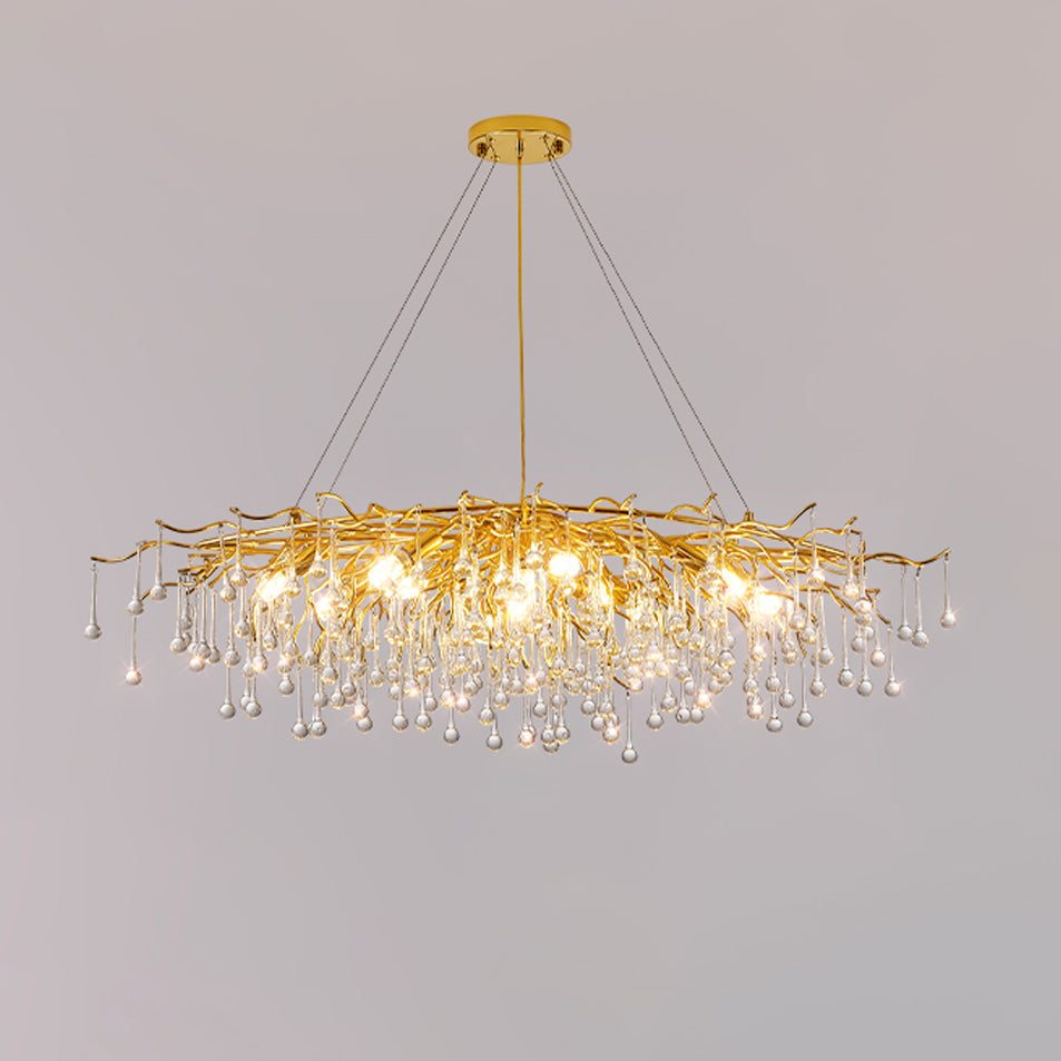 Teardrop Crystal Chandelier - Letslighting